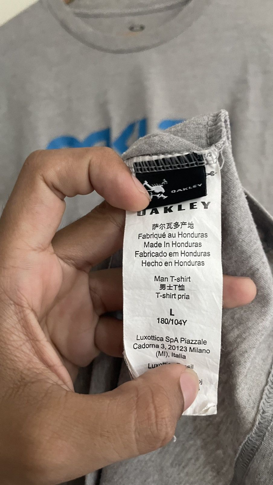Oakley Oakley Spellout Tee Size US L / EU 52-54 / 3 - 4 Thumbnail