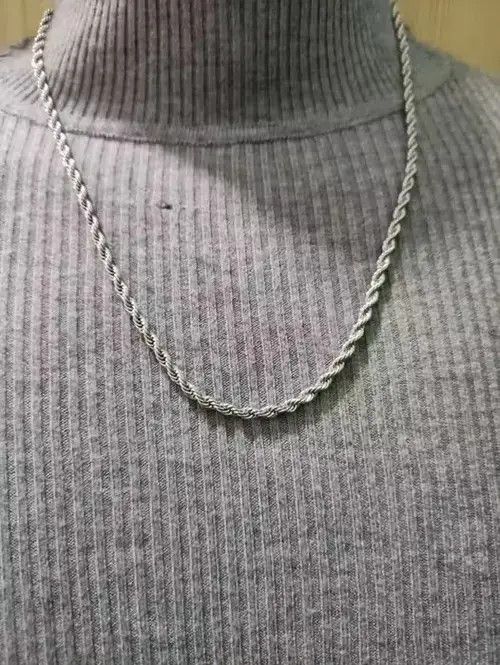 Jewelry Punk gothic necklace vintage chain Size ONE SIZE - 1 Thumbnail