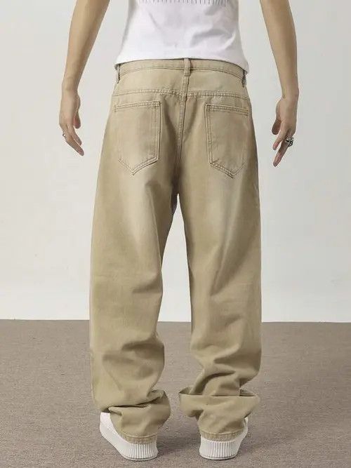 Jean Washed Baggy Denim Jeans Stacked Skate Size US 32 / EU 48 - 4 Thumbnail
