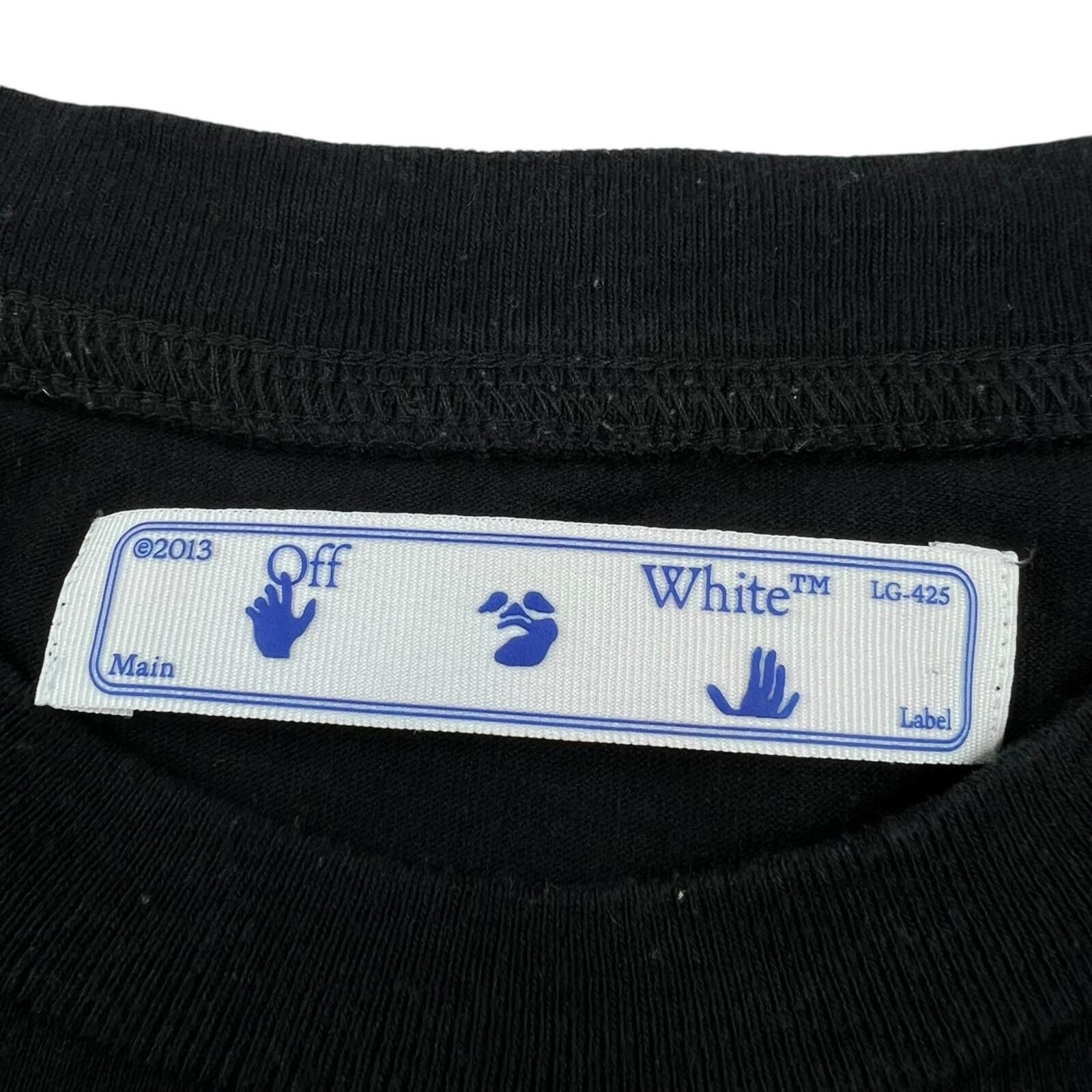 Off-White Off-White Pascal Arrows Black T Shirt Size US M / EU 48-50 / 2 - 4 Thumbnail