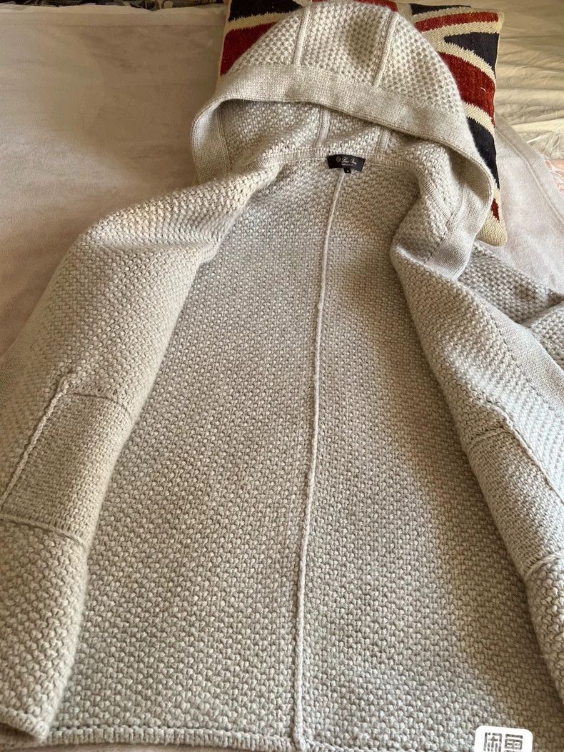 Loro Piana LORO PIANA Cashmere knit overcoat Size S / US 4 / IT 40 - 3 Thumbnail