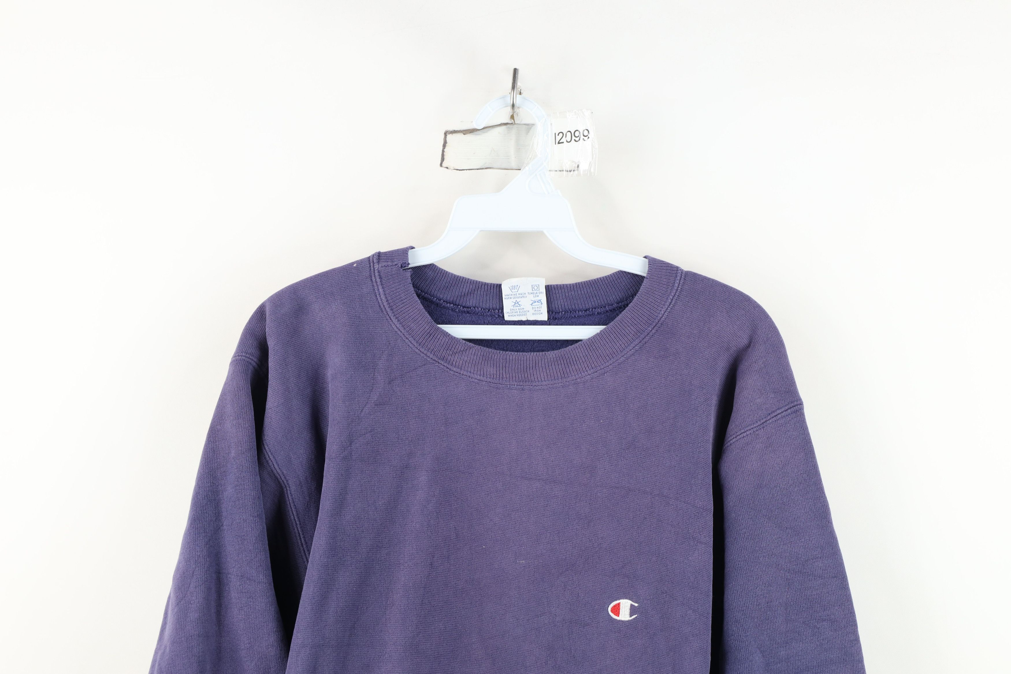 Champion Vintage 80s 90s Champion Reverse Weave Thrashed Sweatshirt Size US L / EU 52-54 / 3 - 2 Thumbnail