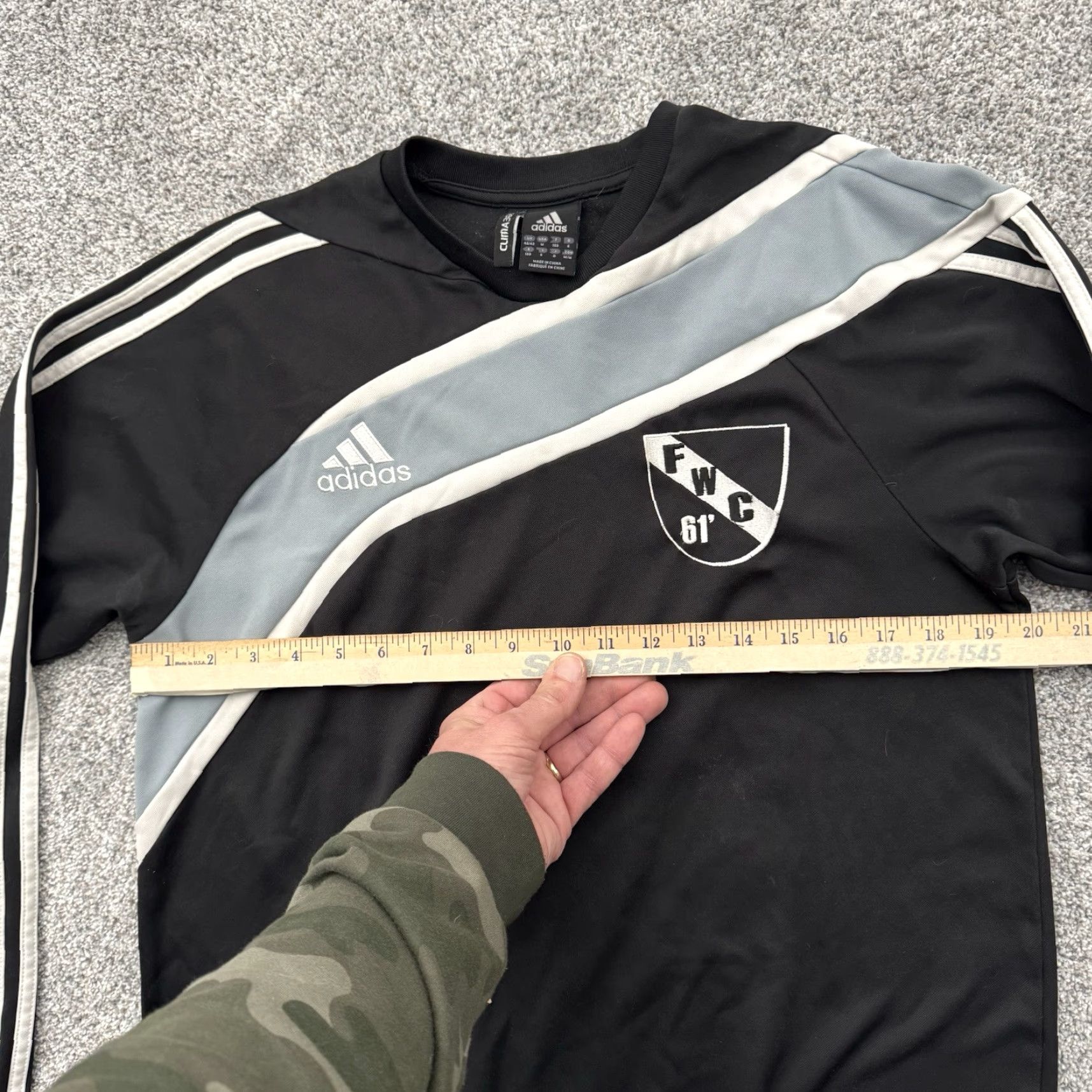 Adidas Adidas Soccer Jersey Mens M Clima365 FWC 61 Athletic Sportswear 2008 Size US M / EU 48-50 / 2 - 3 Thumbnail