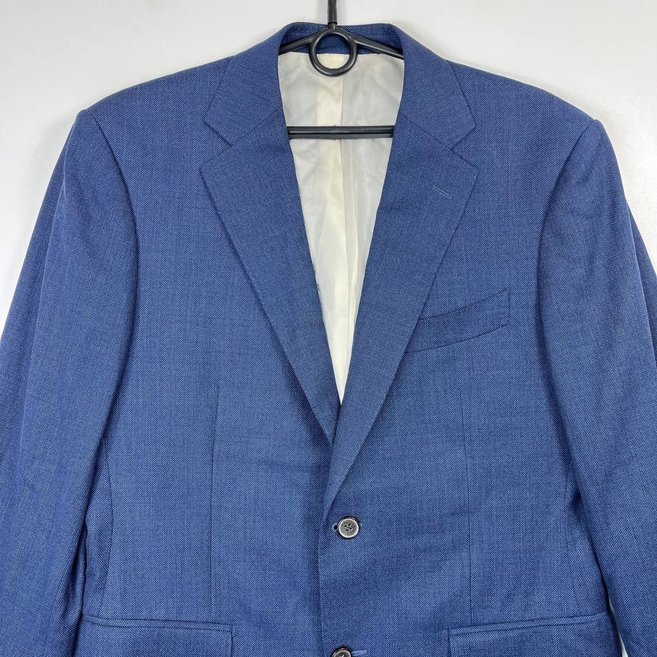 Suitsupply Suitsupply Napoli Blue Blazer Reda Super 110s Wool Mens 40 Size 40L - 2 Thumbnail