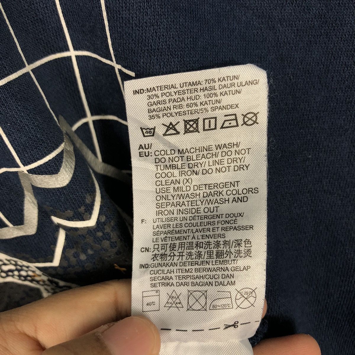 Adidas 📌Adidas Hoodie Pull Over Rare Big Logo Over Design Size US L / EU 52-54 / 3 - 20 Thumbnail