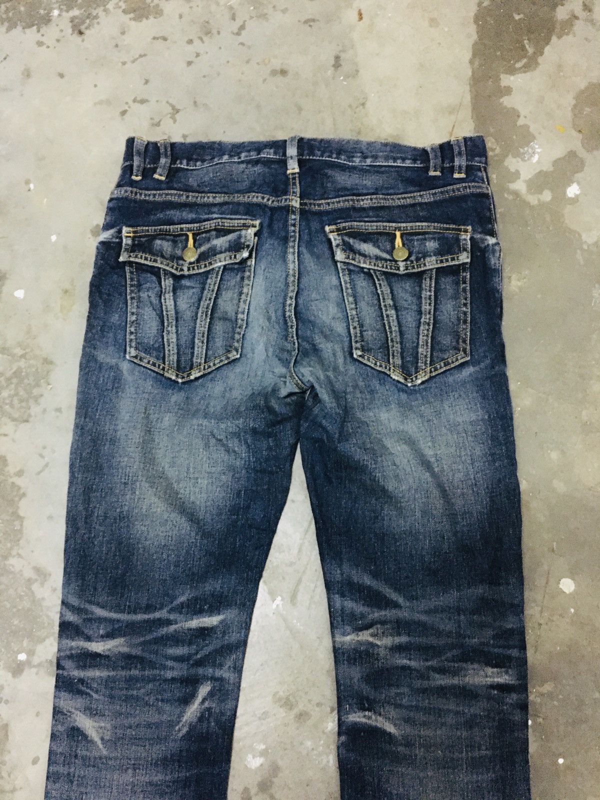 Michel Klein Michel Klein Homme Distressed Jeans (15) Size US 34 / EU 50 - 16 Thumbnail