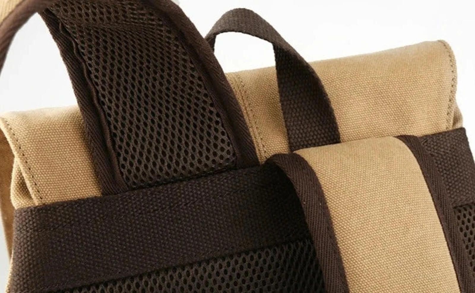 Other Vintage Style Canvas Backpack Size ONE SIZE - 9 Thumbnail