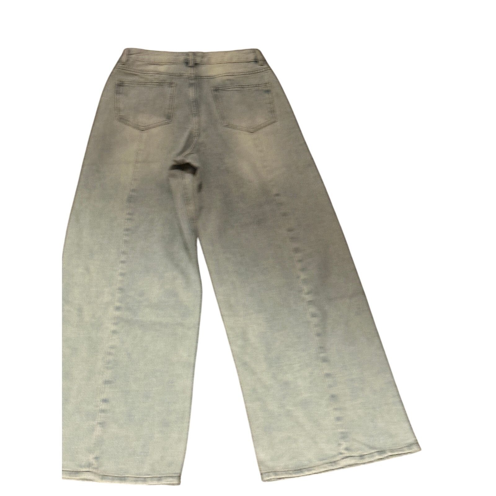 Other Commense Light Wash Blue Wide Leg High Rise Denim Jeans Size 27" / US 4 / IT 40 - 10 Thumbnail