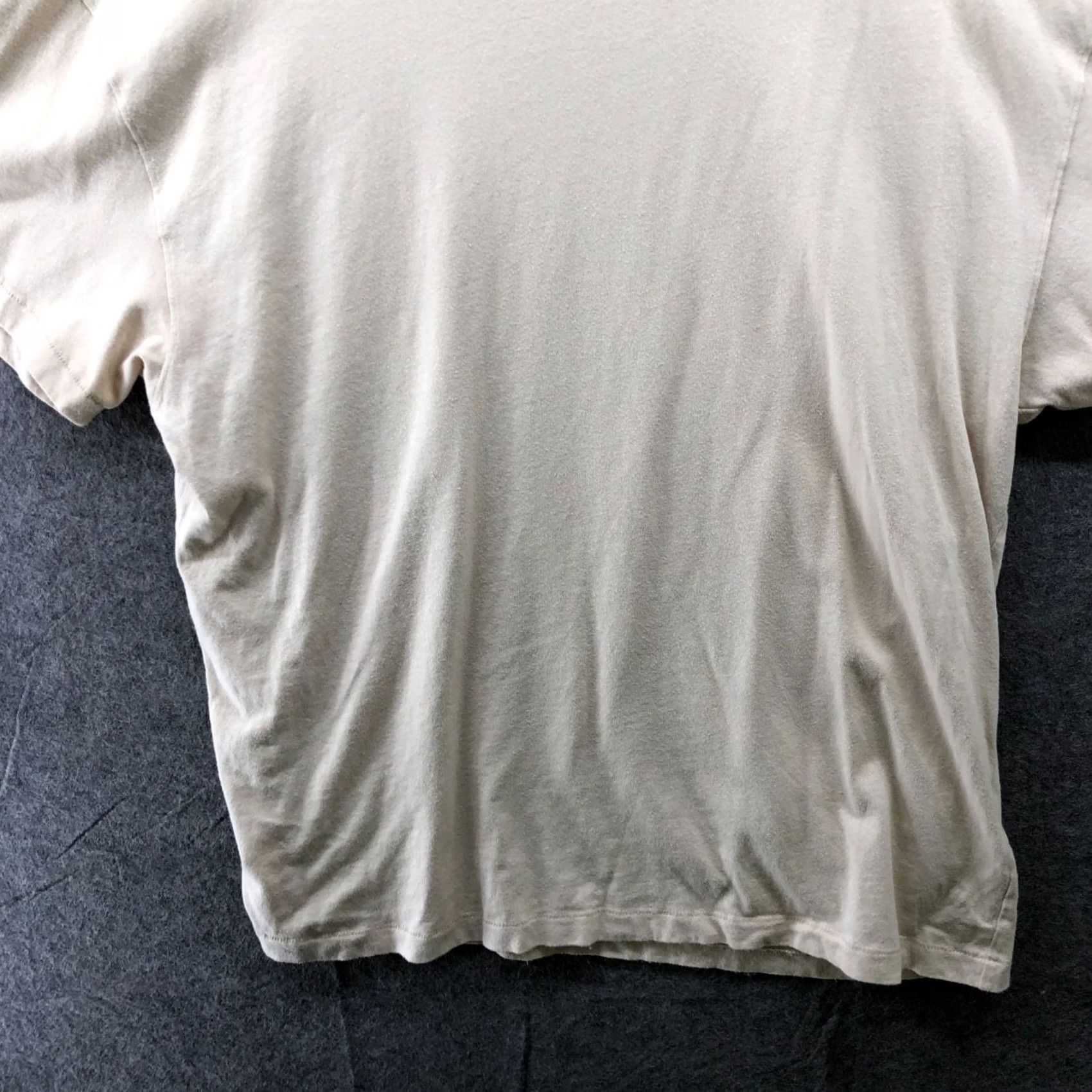 Abercrombie & Fitch Abercrombie & Fitch Shirt Mens XL Beige Relaxed Soft AF Short Sleeve Crewneck Size US XL / EU 56 / 4 - 4 Thumbnail