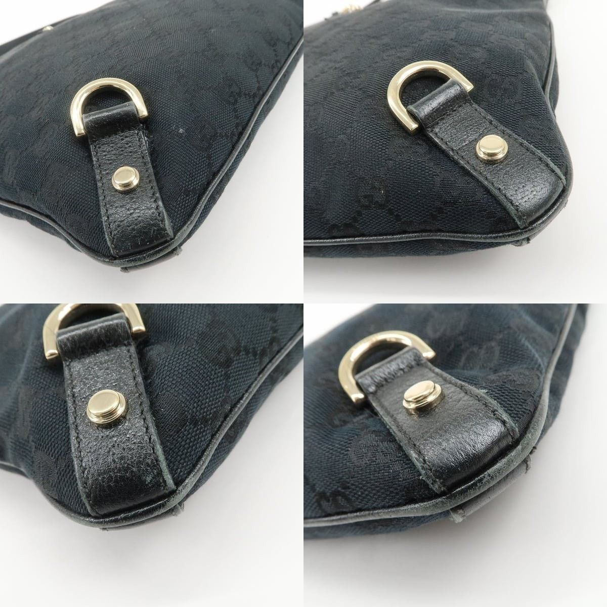 Gucci Gucci Abbey GG Canvas Crossbody Bag Black Size ONE SIZE - 5 Thumbnail