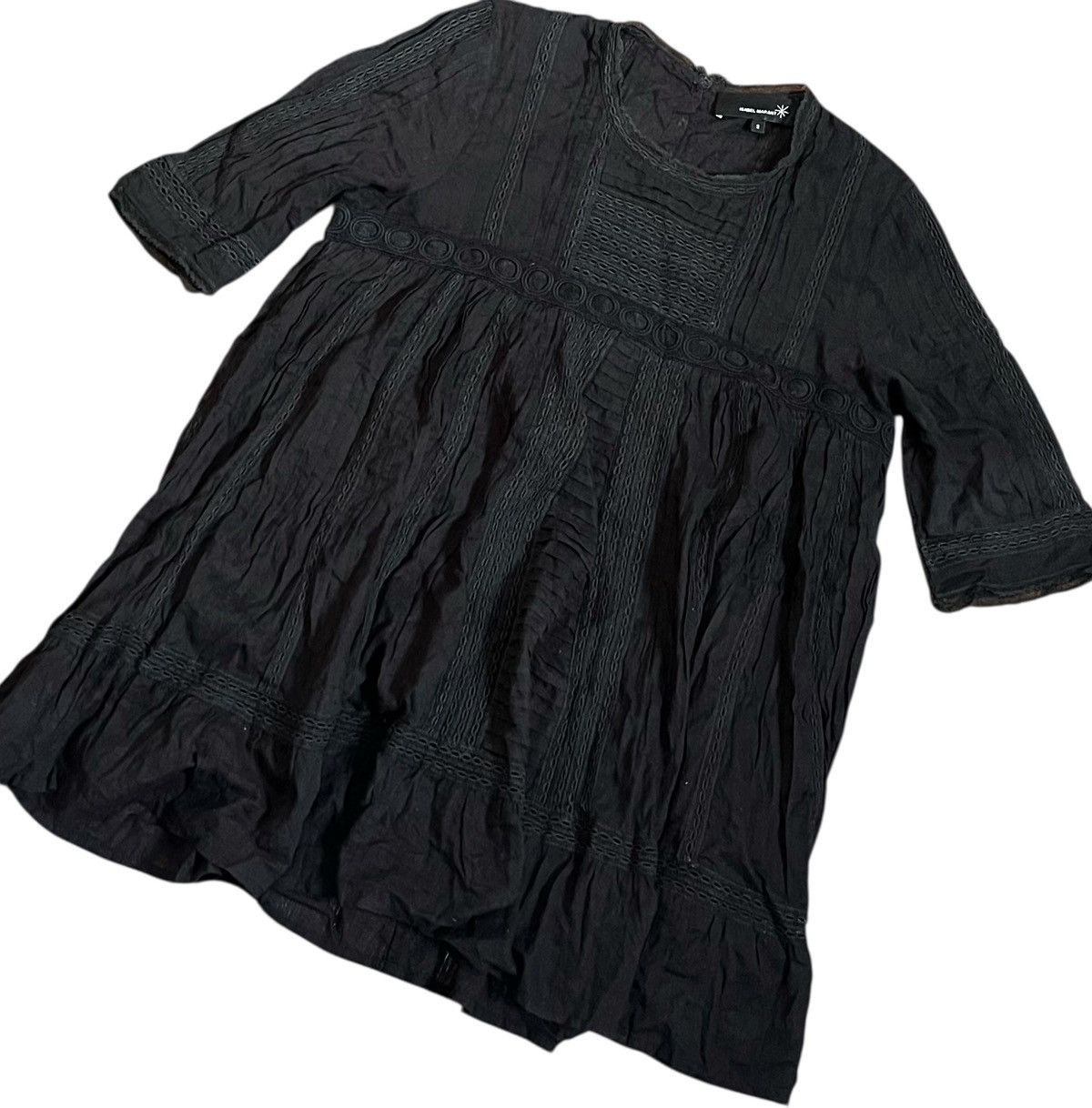 Isabel Marant Vintage isabel marant embroidered babydoll dress Size S / US 4 / IT 40 - 5 Thumbnail