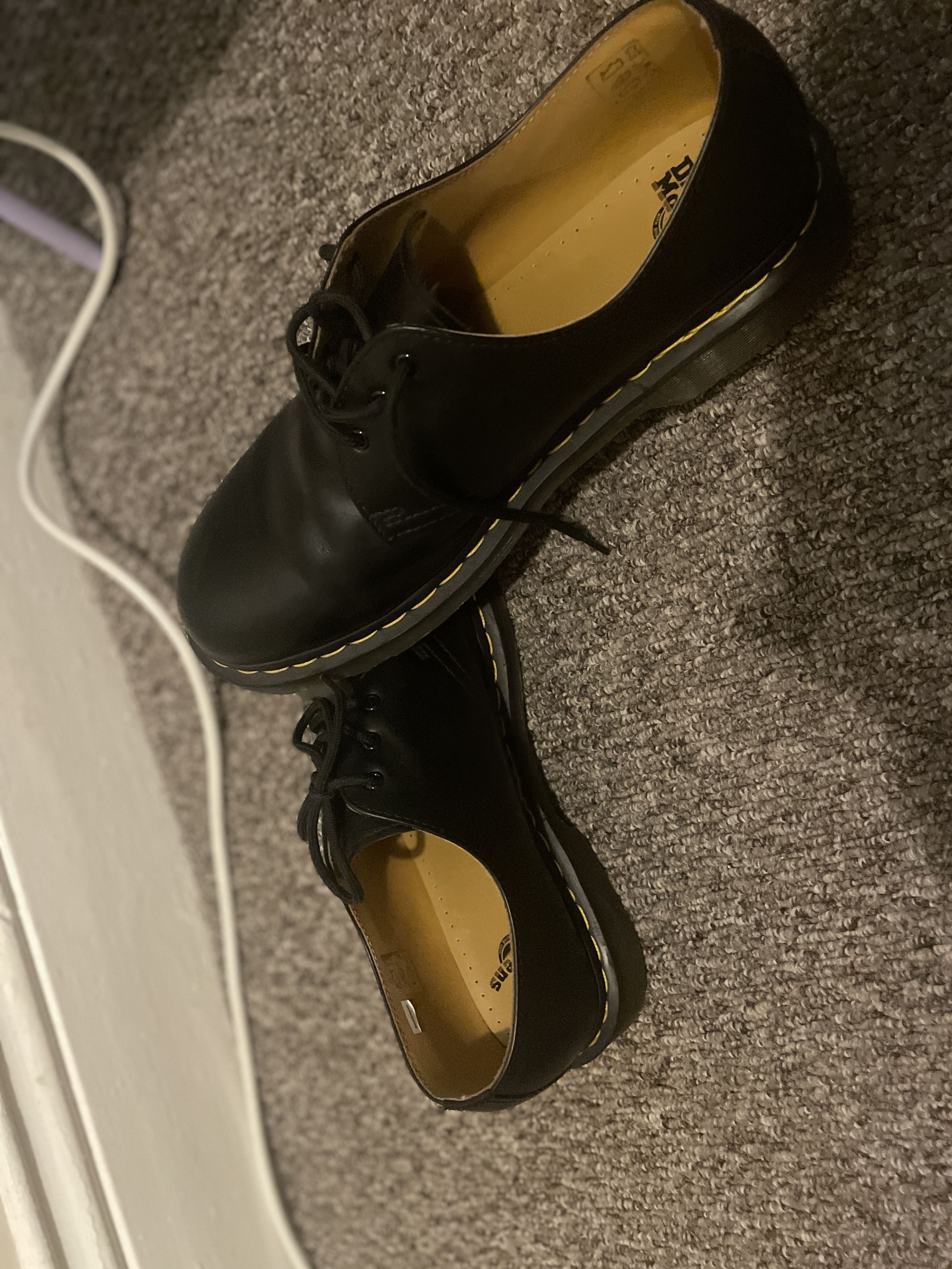 Dr. Martens 1461 SMOOTH LEATHER OXFORD SHOES Size US 12 / EU 45 - 2 Thumbnail