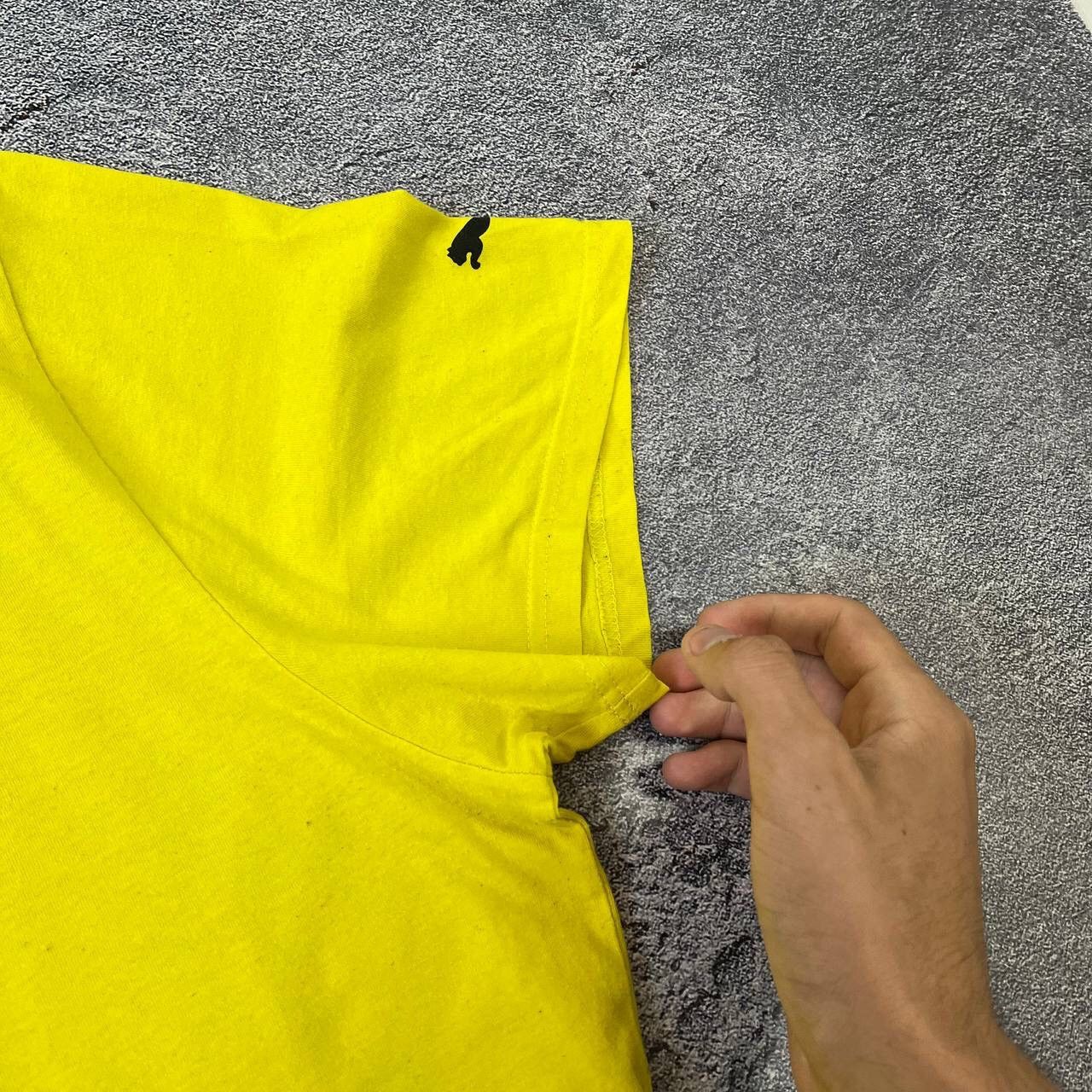 Puma Vintage Yellow BORUSSIA DORTMUND Cotton T-Shirt 1909 Big Size US XL / EU 56 / 4 - 7 Thumbnail