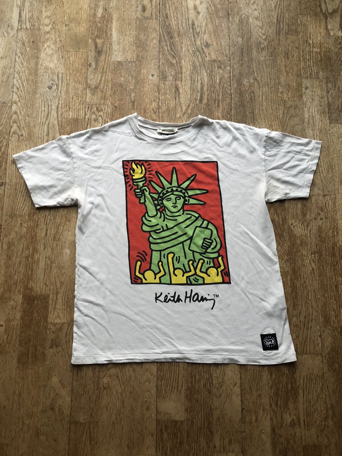 Vintage KEITH HARING VINTAGE ARTWORK TEE SHIRT Size US S / EU 44-46 / 1 - 1 Thumbnail