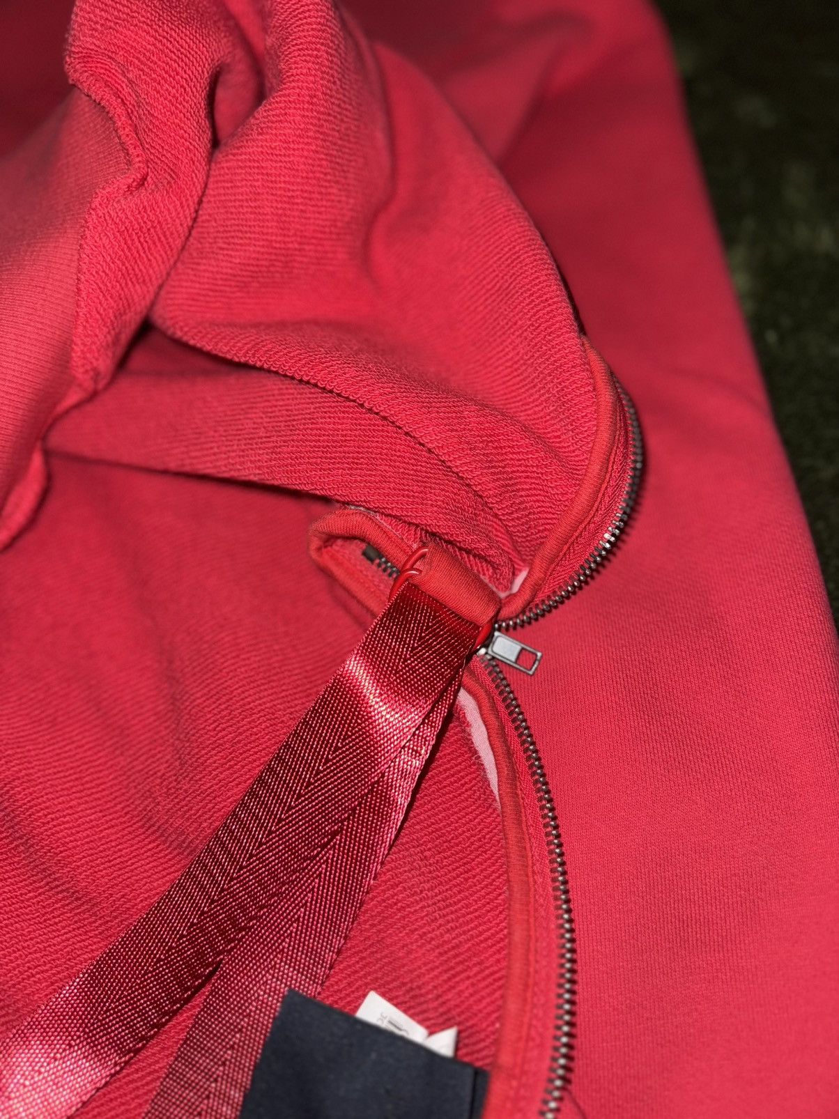 Juun.J [S] JUUN.J Oversized Side-Zip Hoodie Red Size US S / EU 44-46 / 1 - 8 Thumbnail