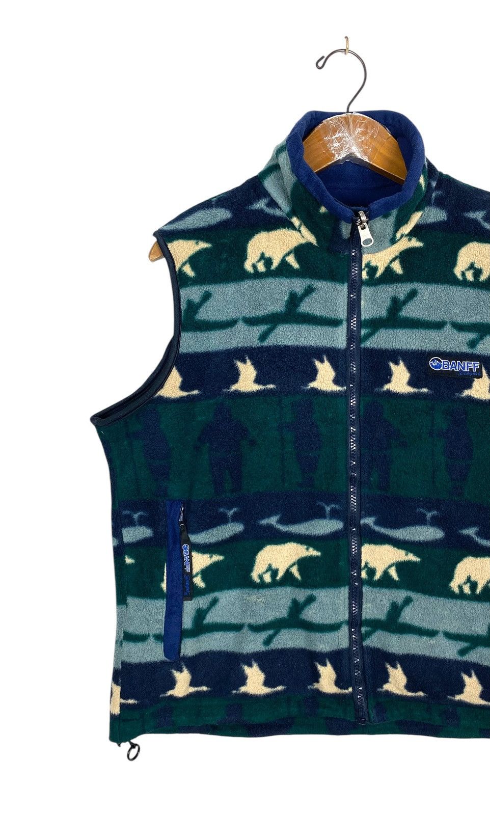 Vintage Rare‼️ Vintage Banff Fleece Vest Made in Canada Size US S / EU 44-46 / 1 - 2 Thumbnail