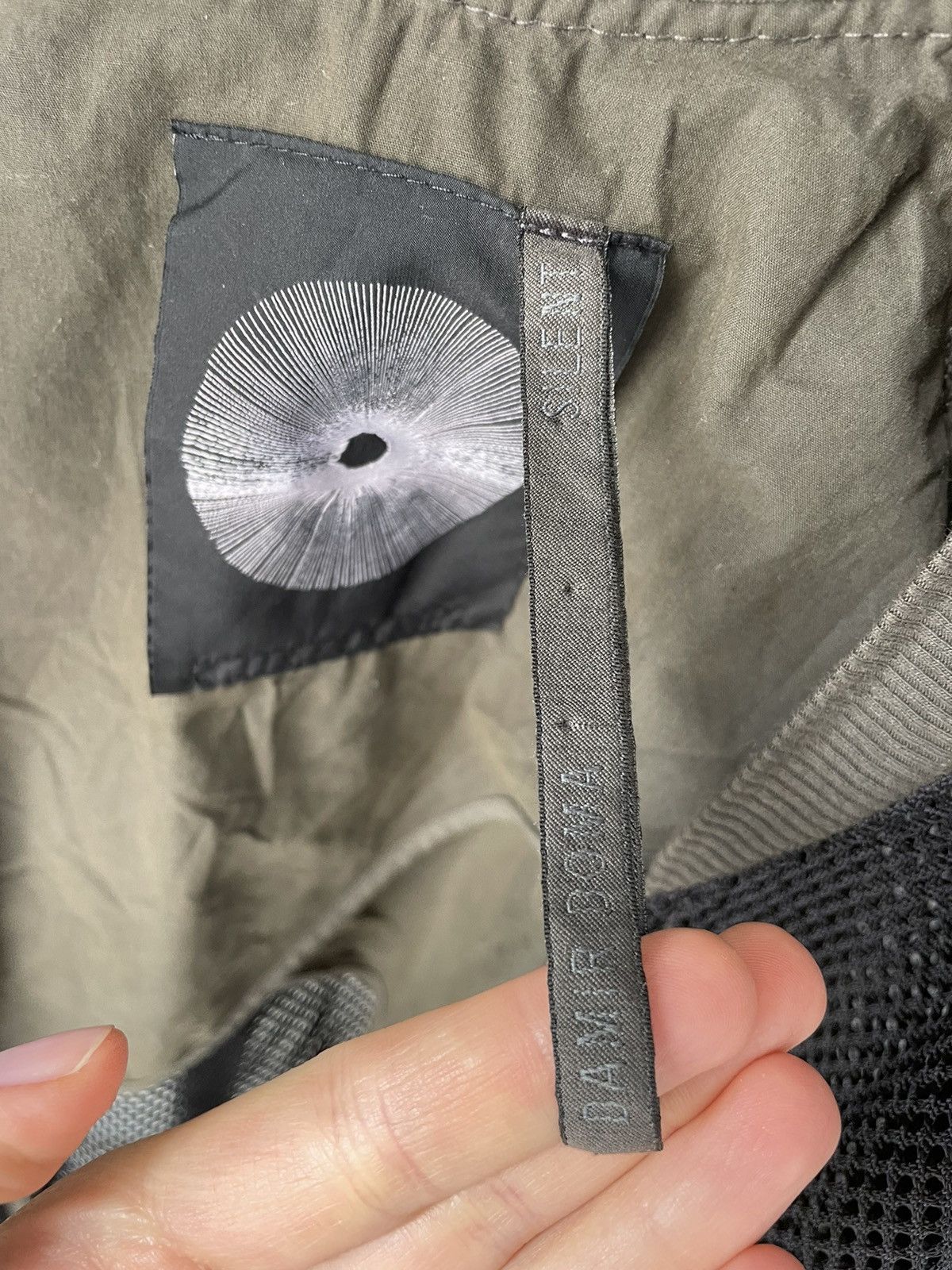 Silent By Damir Doma Silent by Damir Doma FW13 Fishnet Bomber Jacket Size US XS / EU 42 / 0 - 11 Thumbnail