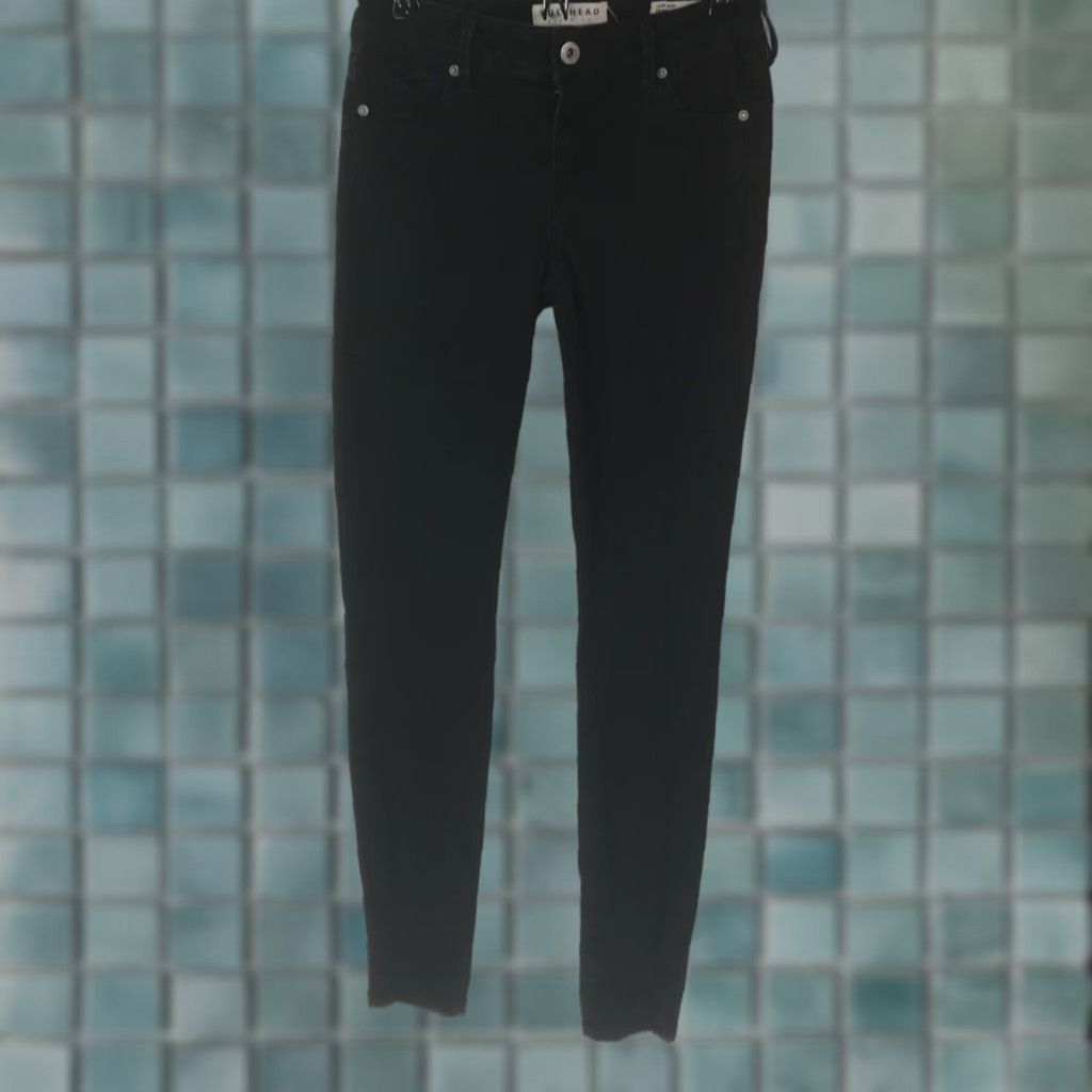 CO Bullhead Denim Co Womens Jeans Casual Straight Black Denin Size 3 Size 26" / US 2 / IT 38 - 1 Thumbnail