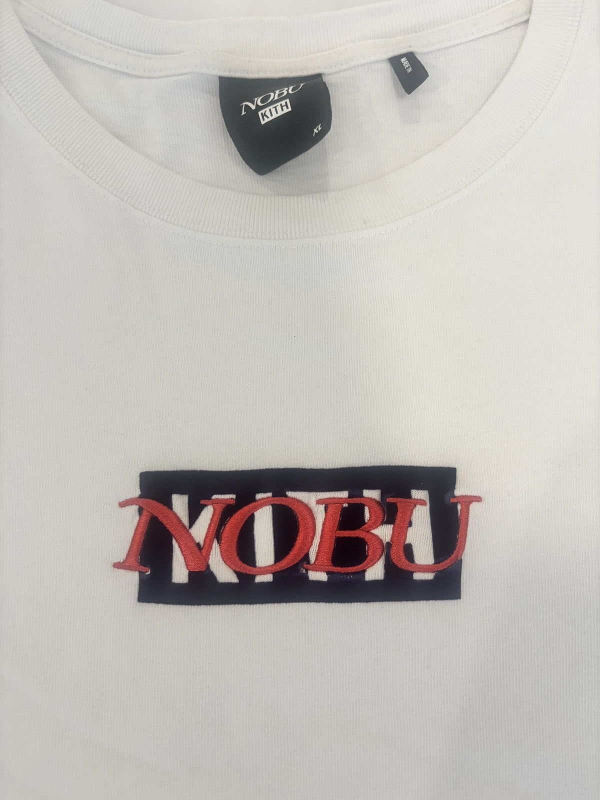Kith Kith × Nobu Classic Box Logo Tee Size US XL / EU 56 / 4 - 1 Thumbnail