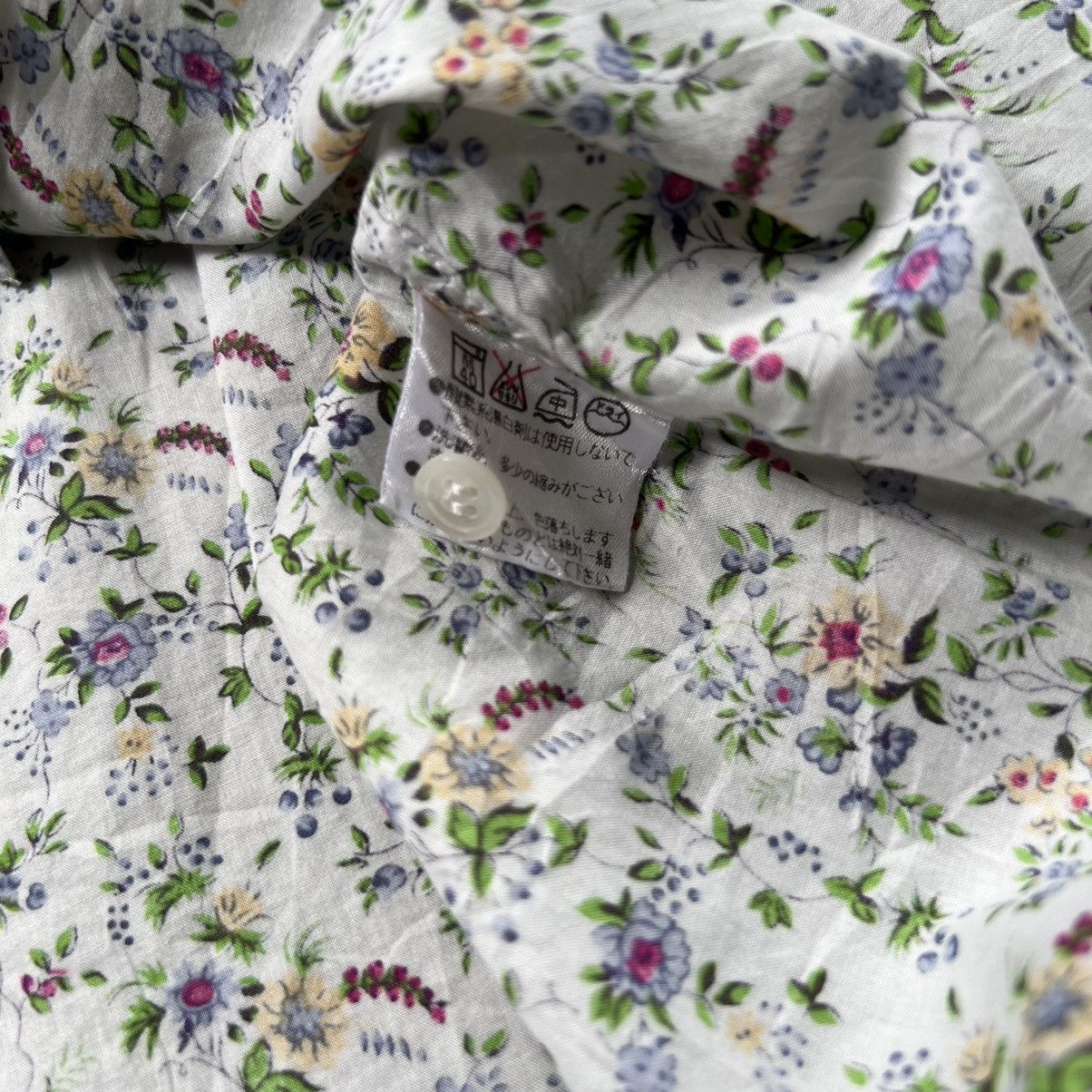 Japanese Brand Jun Men Floral Shirt Size US L / EU 52-54 / 3 - 5 Thumbnail