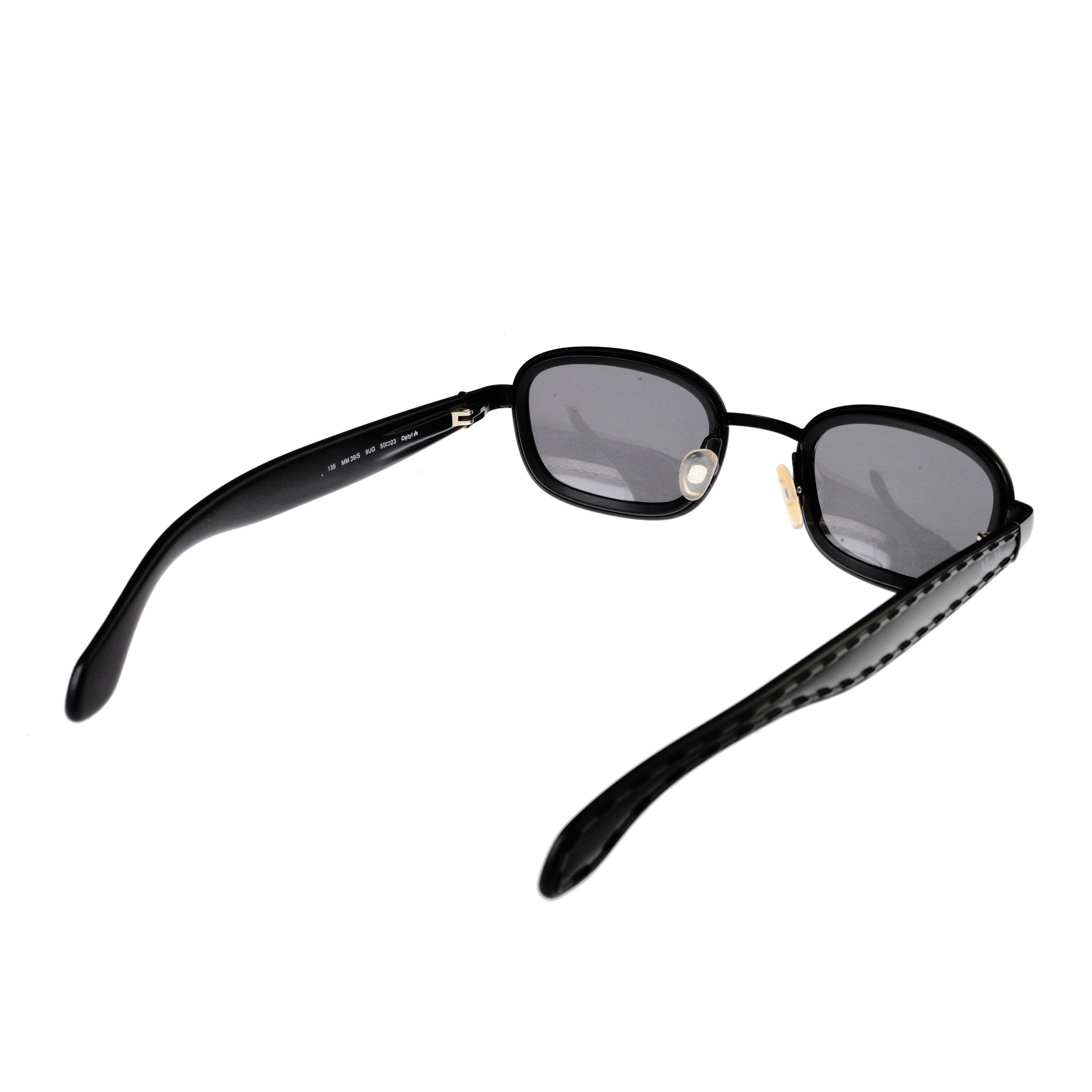 Max Mara Max Mara 90's Black Squared Frame Sunglasses Size ONE SIZE - 4 Thumbnail