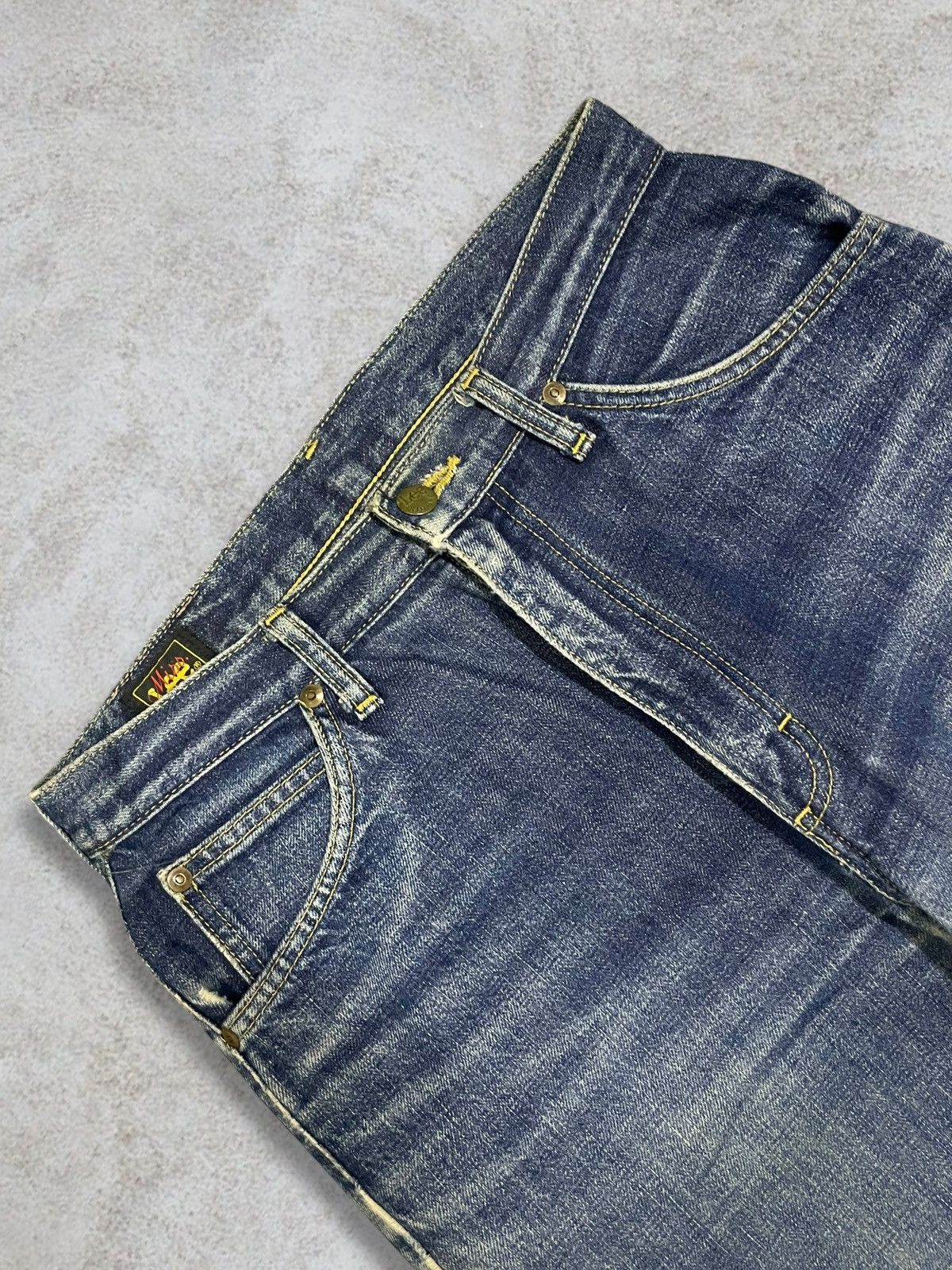 POST ARCHIVE FACTION (PAF) Vintage Miss Lee Riders Distressed Loose Fit Wide Leg Jeans Size 29" - 6 Thumbnail