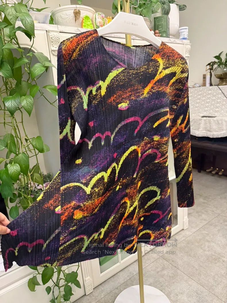 Issey Miyake Issey Miyake Firework Print Top Size L / US 10 / IT 46 - 3 Thumbnail