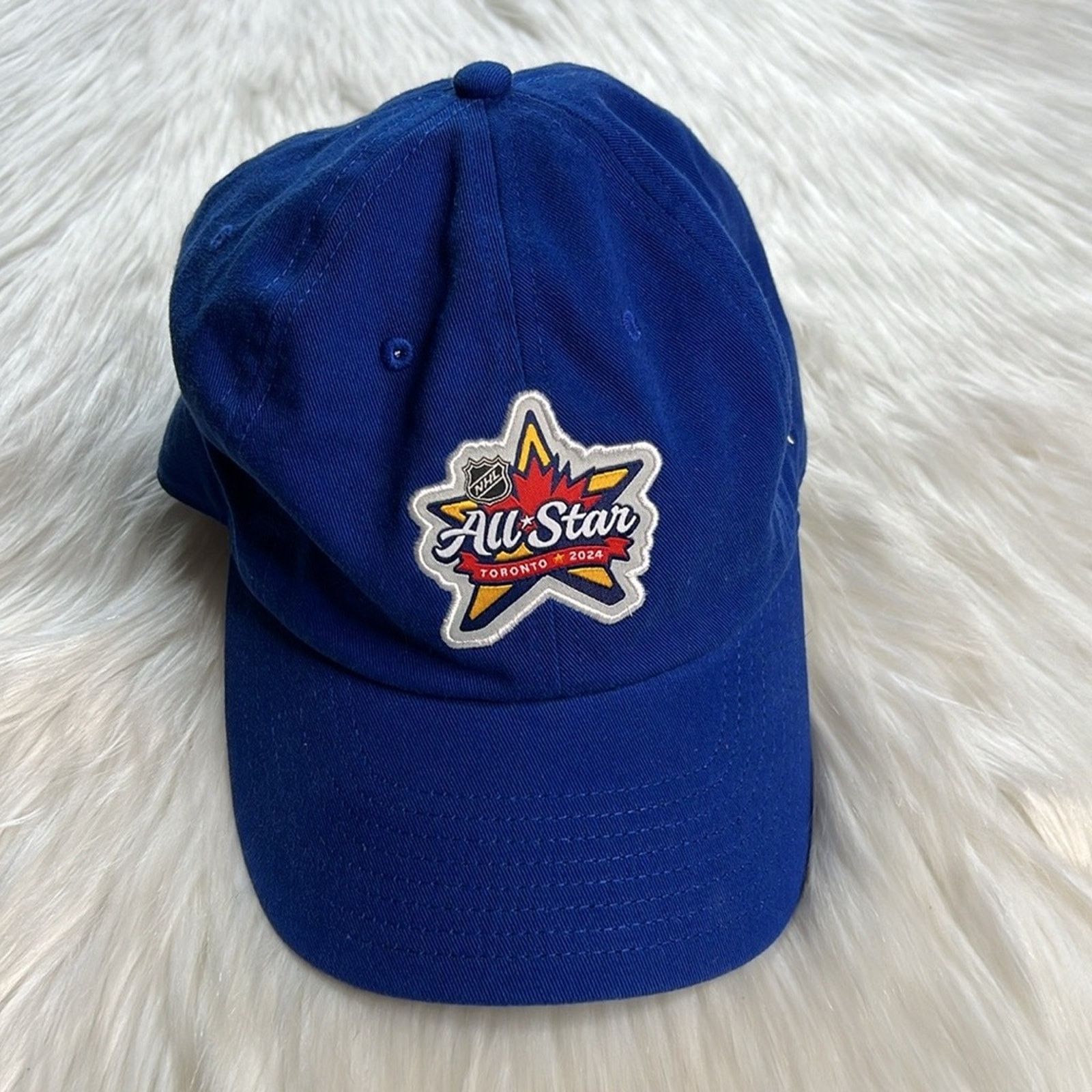 NHL NHL 2024 All Star Game Royal Blue Fanatics Cap Size ONE SIZE - 1 Thumbnail
