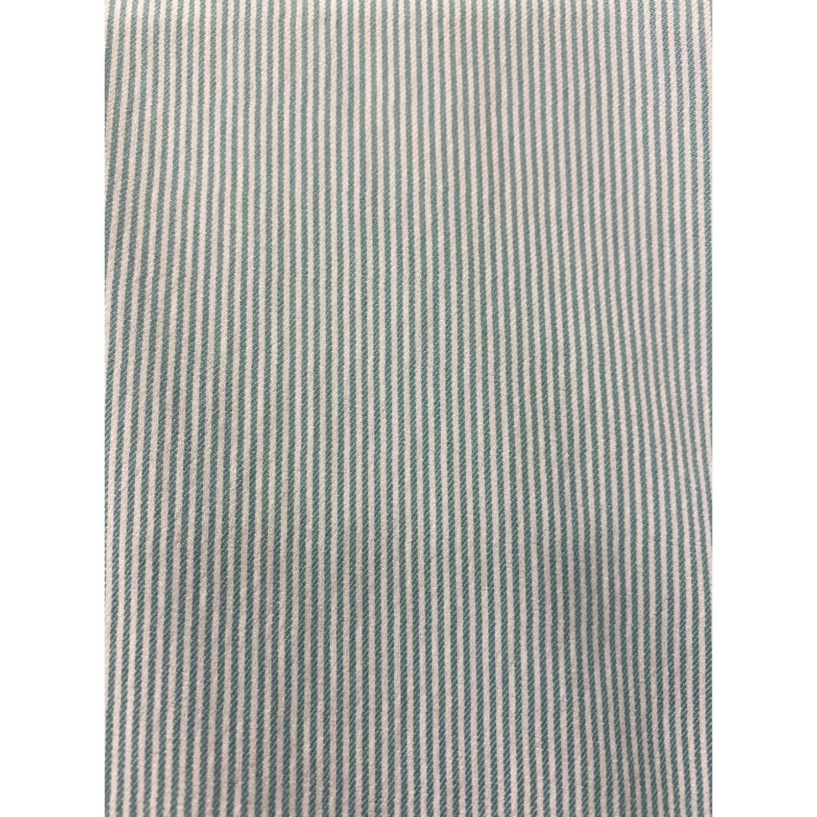 Peter Millar Peter Millar Summer Comfort Long Sleeve Shirt Men L Mint Green Pin Stripes Performance Golf Casual Size US L / EU 52-54 / 3 - 6 Thumbnail