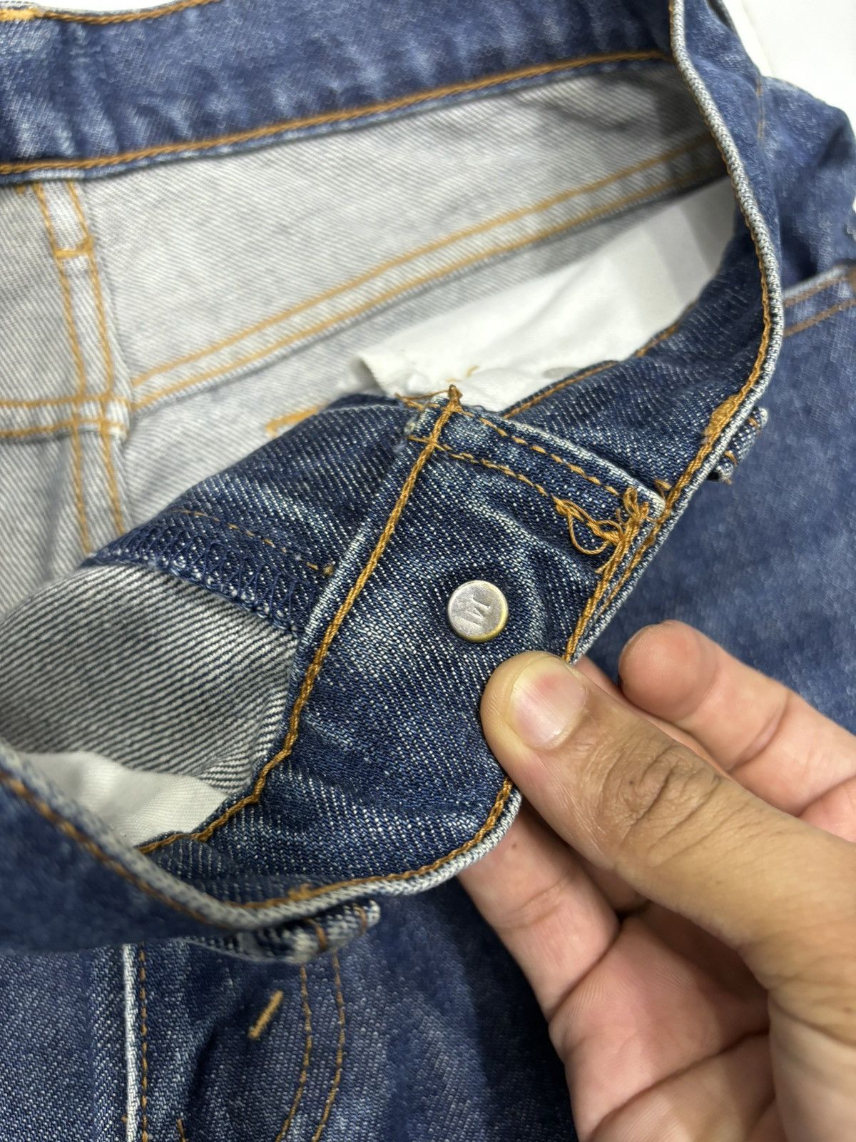 Japanese Brand VINTAGE LEVIS W515 BLUE DENIM JEANS MADE IN JAPAN Size 26" / US 2 / IT 38 - 13 Thumbnail