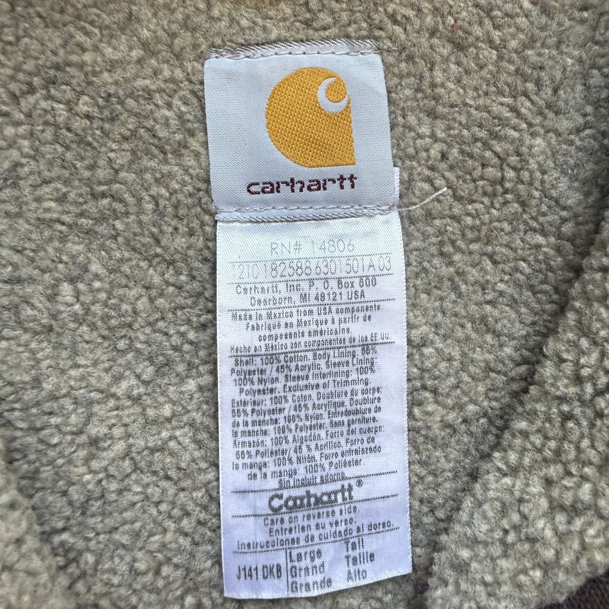 Carhartt Final Drop - Carhartt Hooded Jacket - Brown w/ Sherpa Lining Size US L / EU 52-54 / 3 - 2 Thumbnail