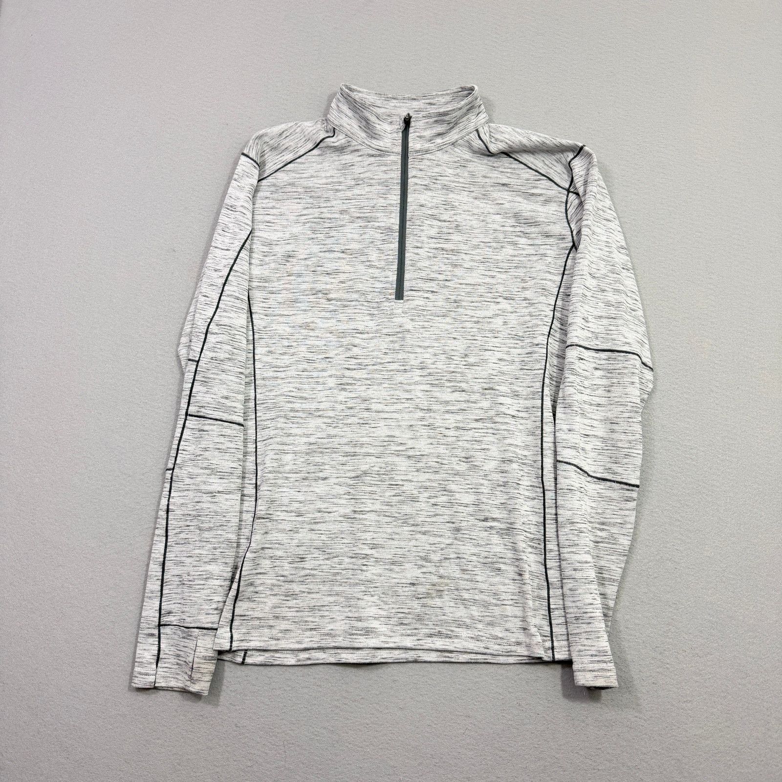 Kuhl KUHL Alloy 1/4 Zip Pullover Men's XL Cloud Gray Thumbholes Size US XL / EU 56 / 4 - 1 Thumbnail