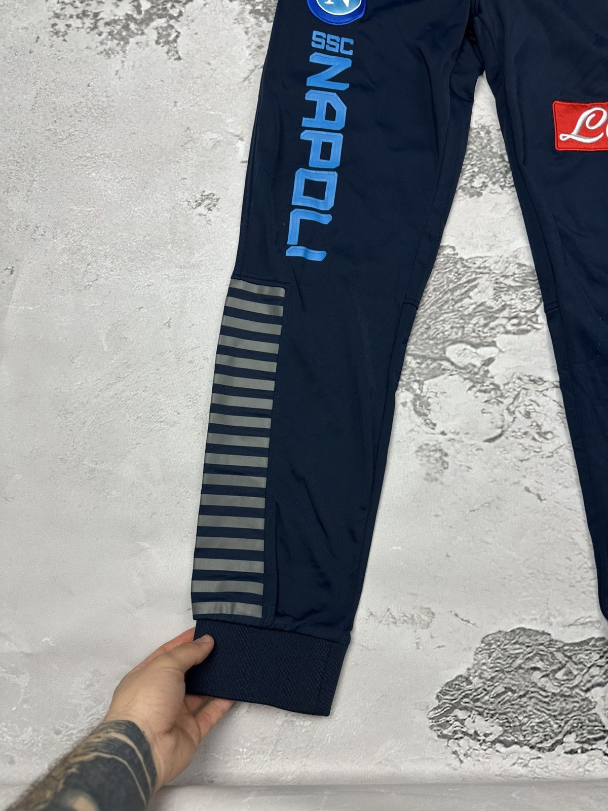 Kappa Kappa Napoli Track sweatpants football blokecore Size US 30 / EU 46 - 3 Thumbnail
