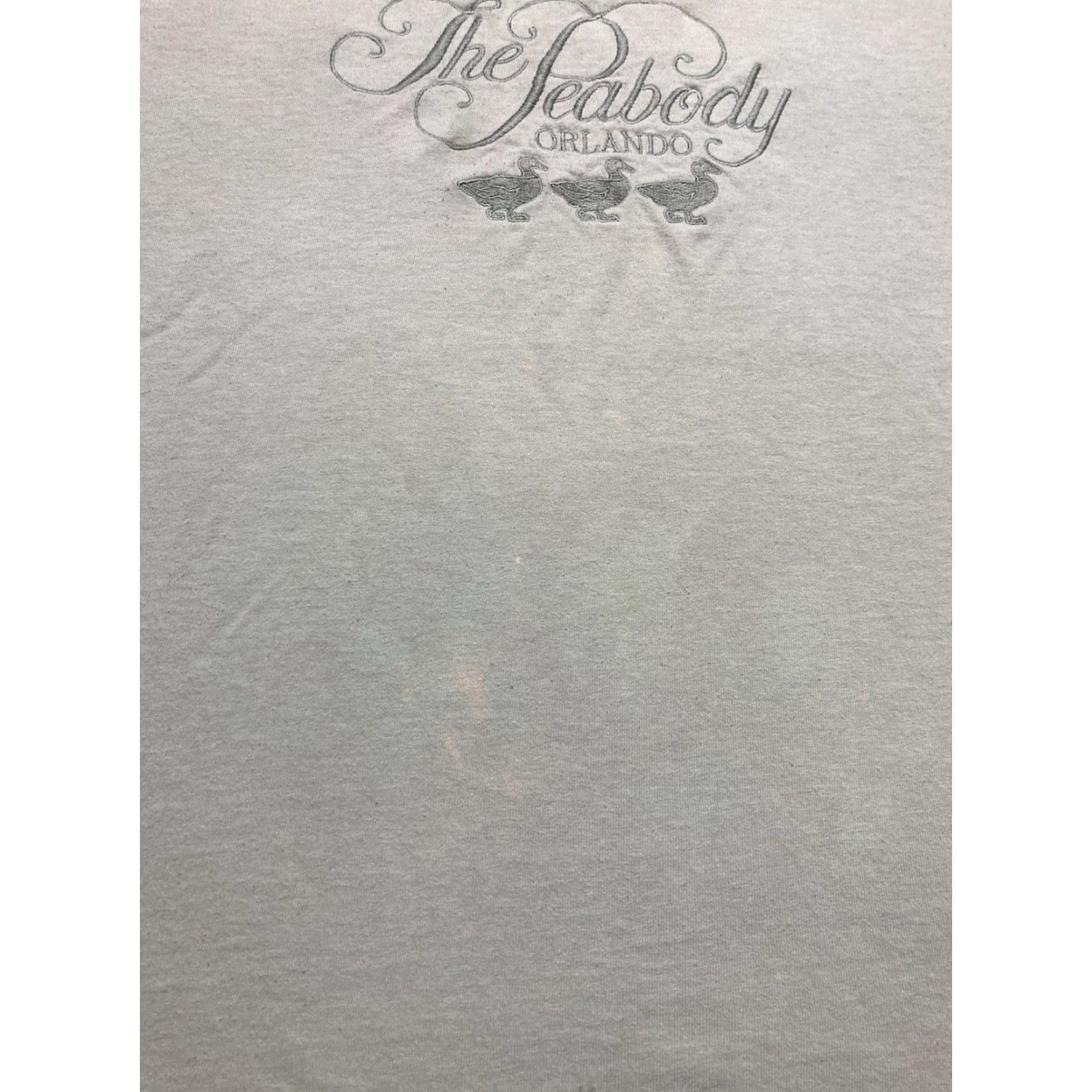Vintage VINTAGE Florida T-Shirt Men L Beige Ducks Birds Peabody Hotel Orlando Florida Graphic Shirt Size US L / EU 52-54 / 3 - 3 Thumbnail