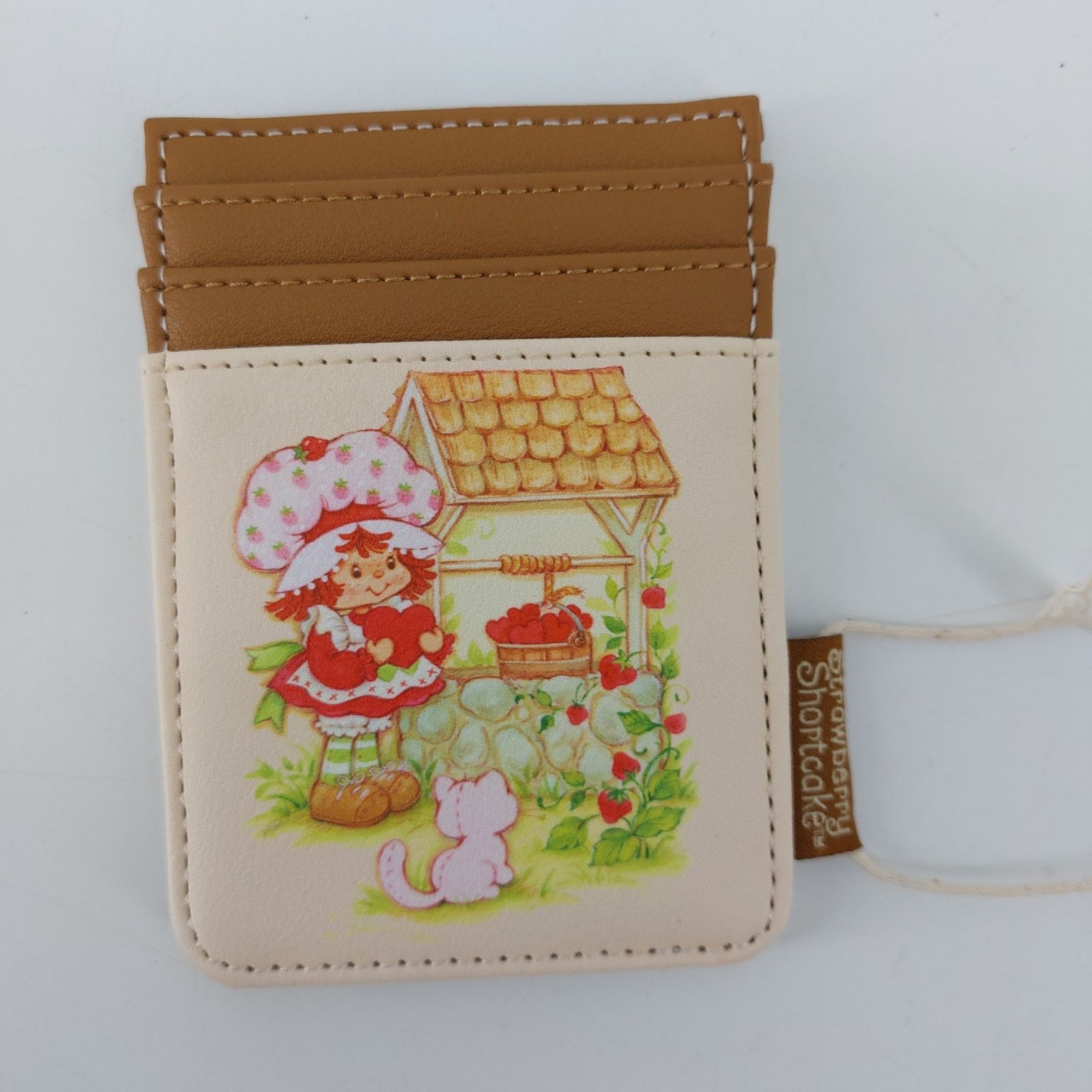 Other Loungefly Strawberry Shortcake Cardholder WishingWell Wallet Size ONE SIZE - 6 Thumbnail