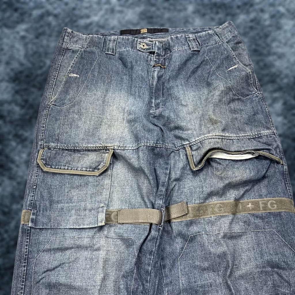Vintage VINTAGE Girbaud Jeans Mens 40x32 Shuttl Tape Wide Baggy Loose Shirt? Size US 40 / EU 56 - 1 Thumbnail