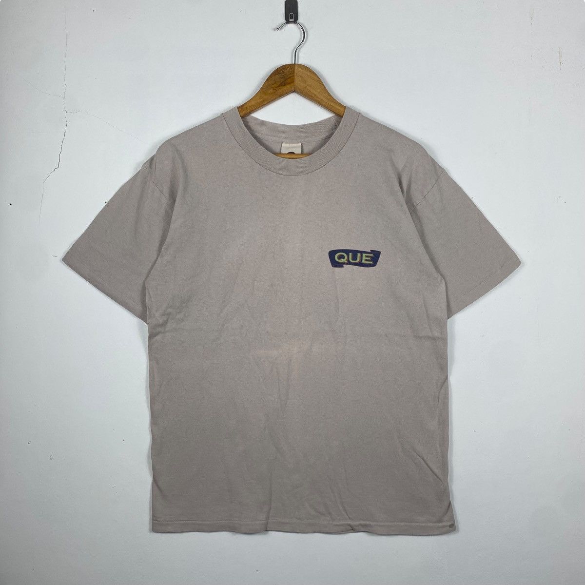 Vintage Vintage 90's QUE Special Extra Strength American Made Faded Size US M / EU 48-50 / 2 - 4 Thumbnail