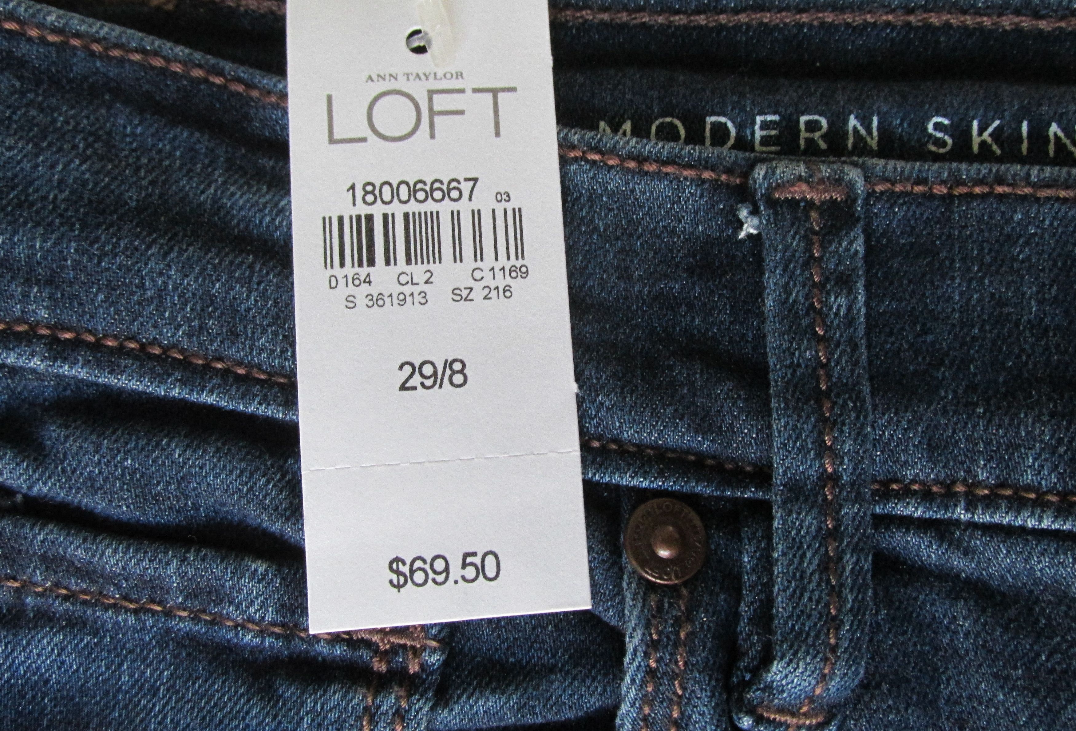 Ann Taylor Ann Taylor (NWT) Modern High Waisted Skinny Jeans Size 8 Size 30" / US 8 / IT 44 - 8 Thumbnail