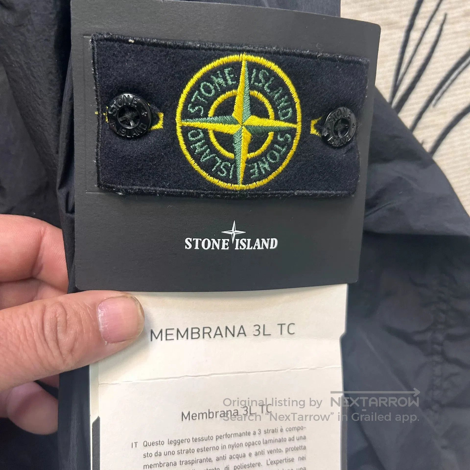 Stone Island stone island nylon jacket size L. Size US L / EU 52-54 / 3 - 3 Thumbnail