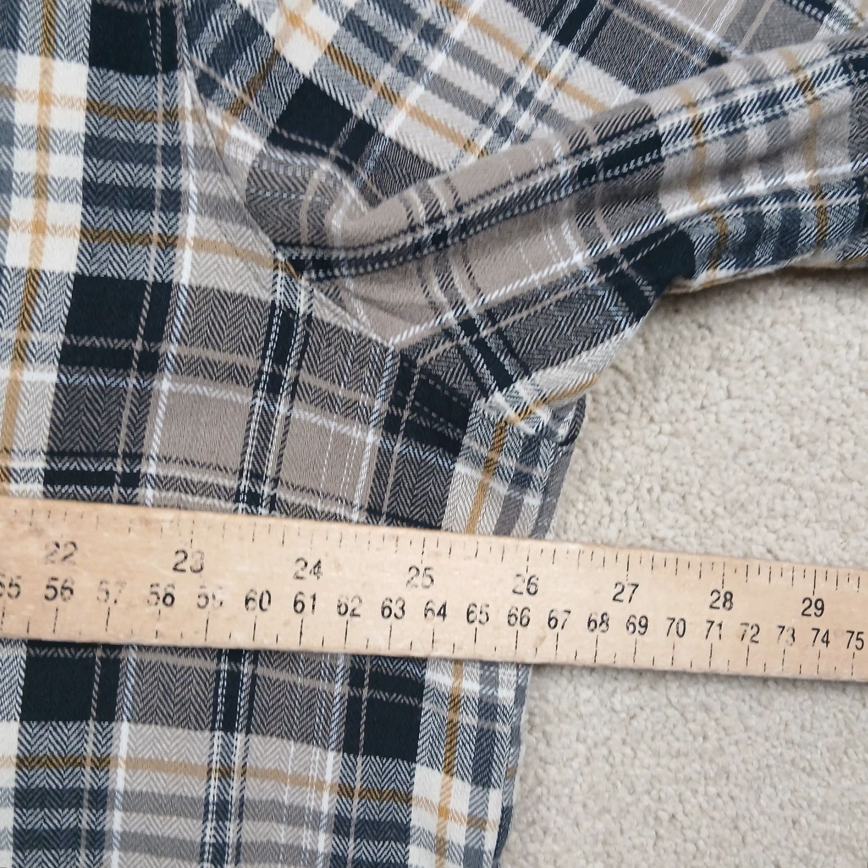 Harley Davidson Harley Davidson Button Up Shirt Mens XL Extra Large Brown Plaid Size US XL / EU 56 / 4 - 7 Thumbnail