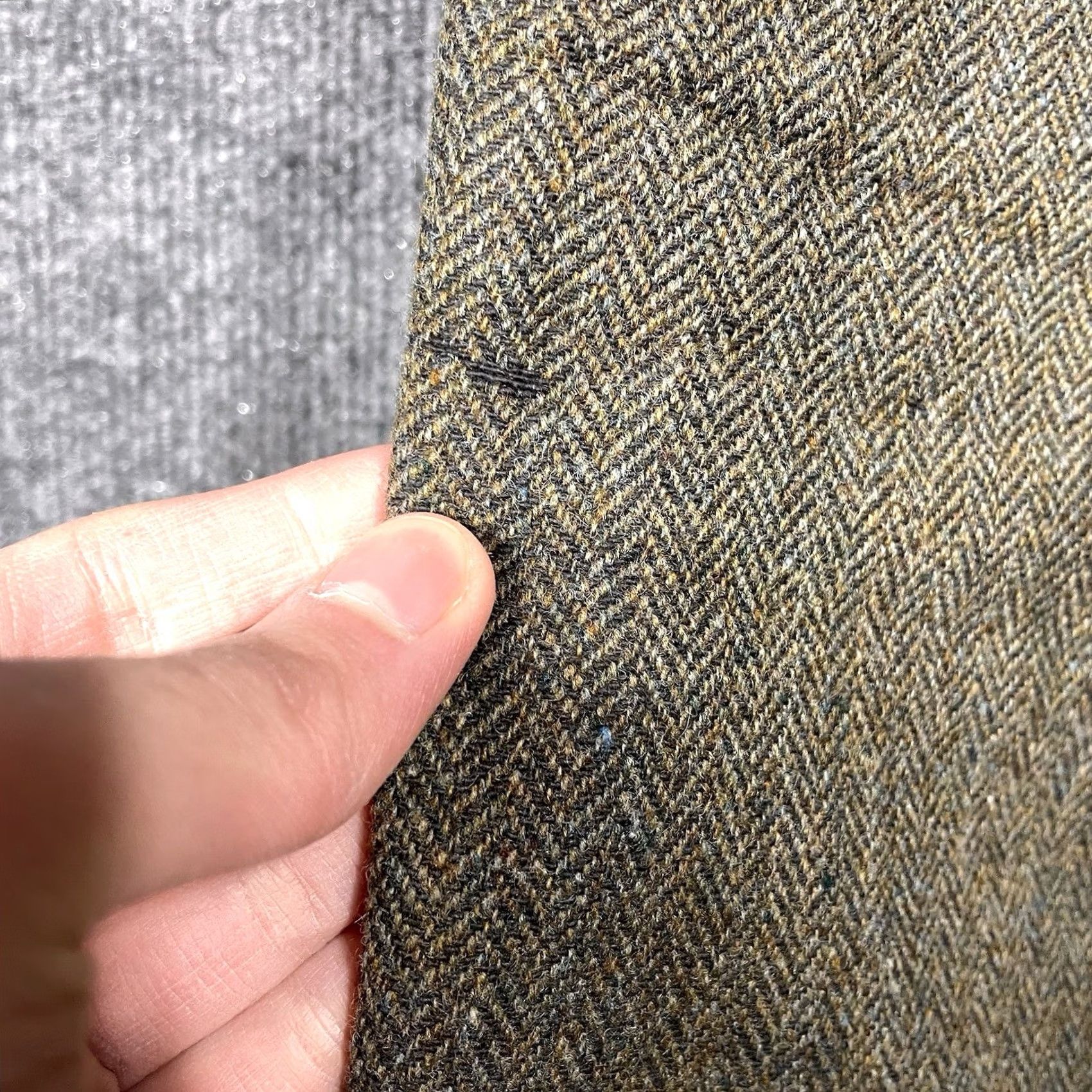 Polo Ralph Lauren VINTAGE Polo Ralph Lauren Pants 36x34 Tweed Wool Cotton 80s 90s Mens Size US M / EU 48-50 / 2 - 7 Thumbnail