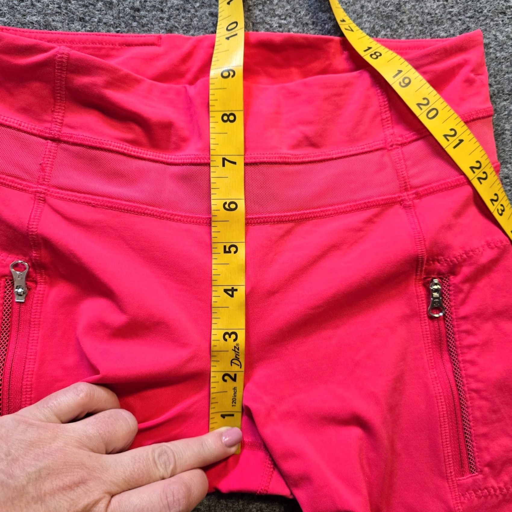 Lululemon Lululemon Leggings Womens Size 4 Pink Capri Pull On Athletic Skinny Cropped Activewear Size 27" / US 4 / IT 40 - 6 Thumbnail