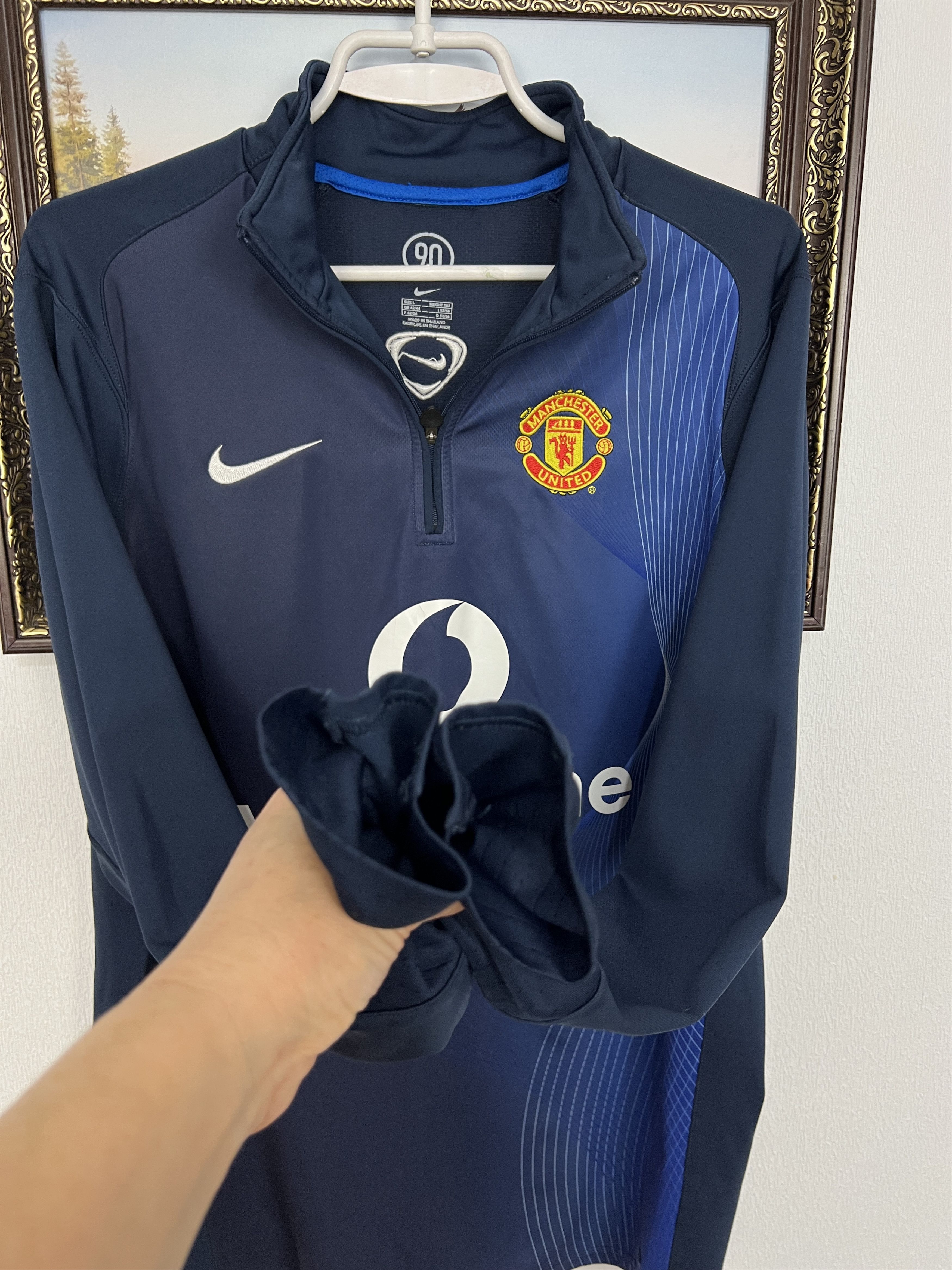 Nike Manchester United Football Train Sweatshirt Track Top Size US L / EU 52-54 / 3 - 6 Thumbnail