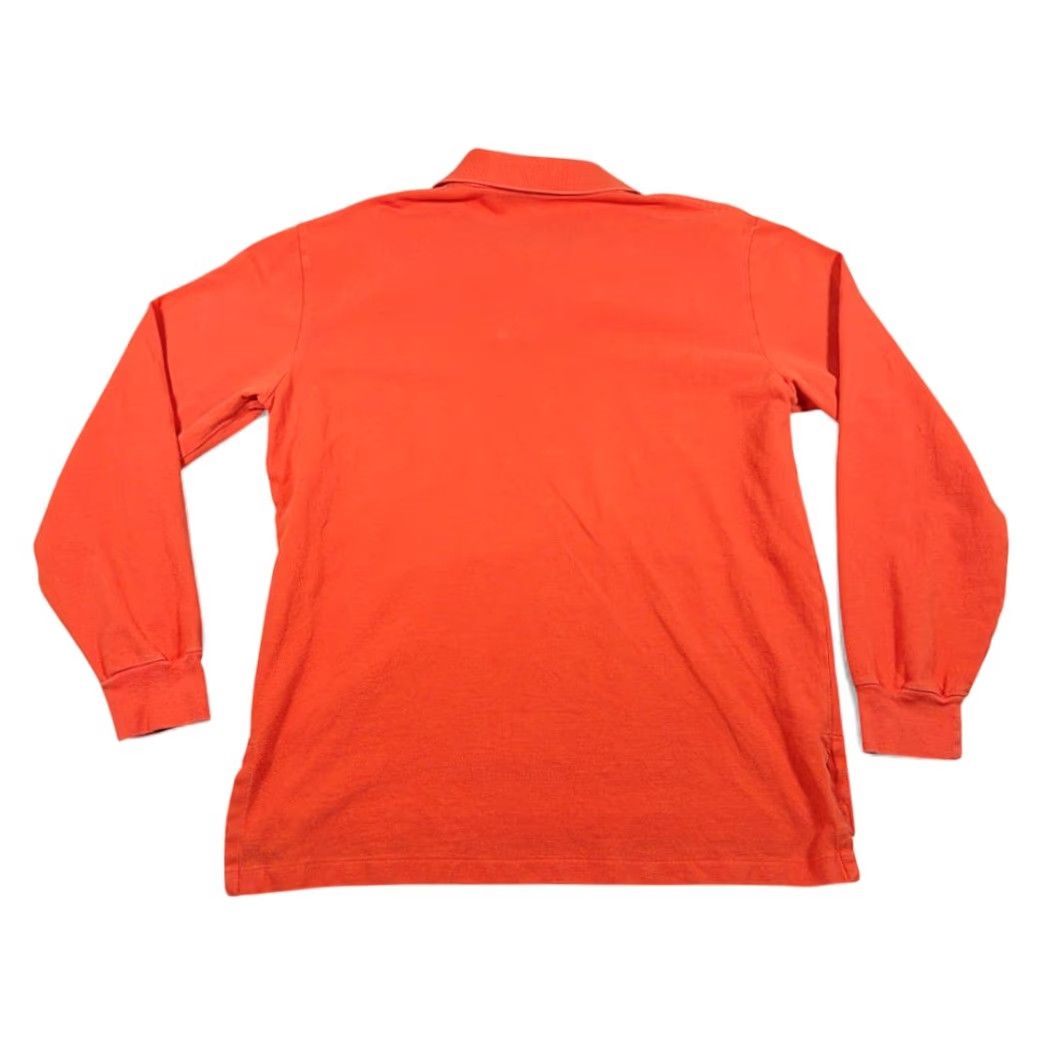 Polo Ralph Lauren VINTAGE Polo Ralph Lauren Shirt Adult LARGE Orange Long Sleeve Pony 90s Mens Size US L / EU 52-54 / 3 - 3 Thumbnail