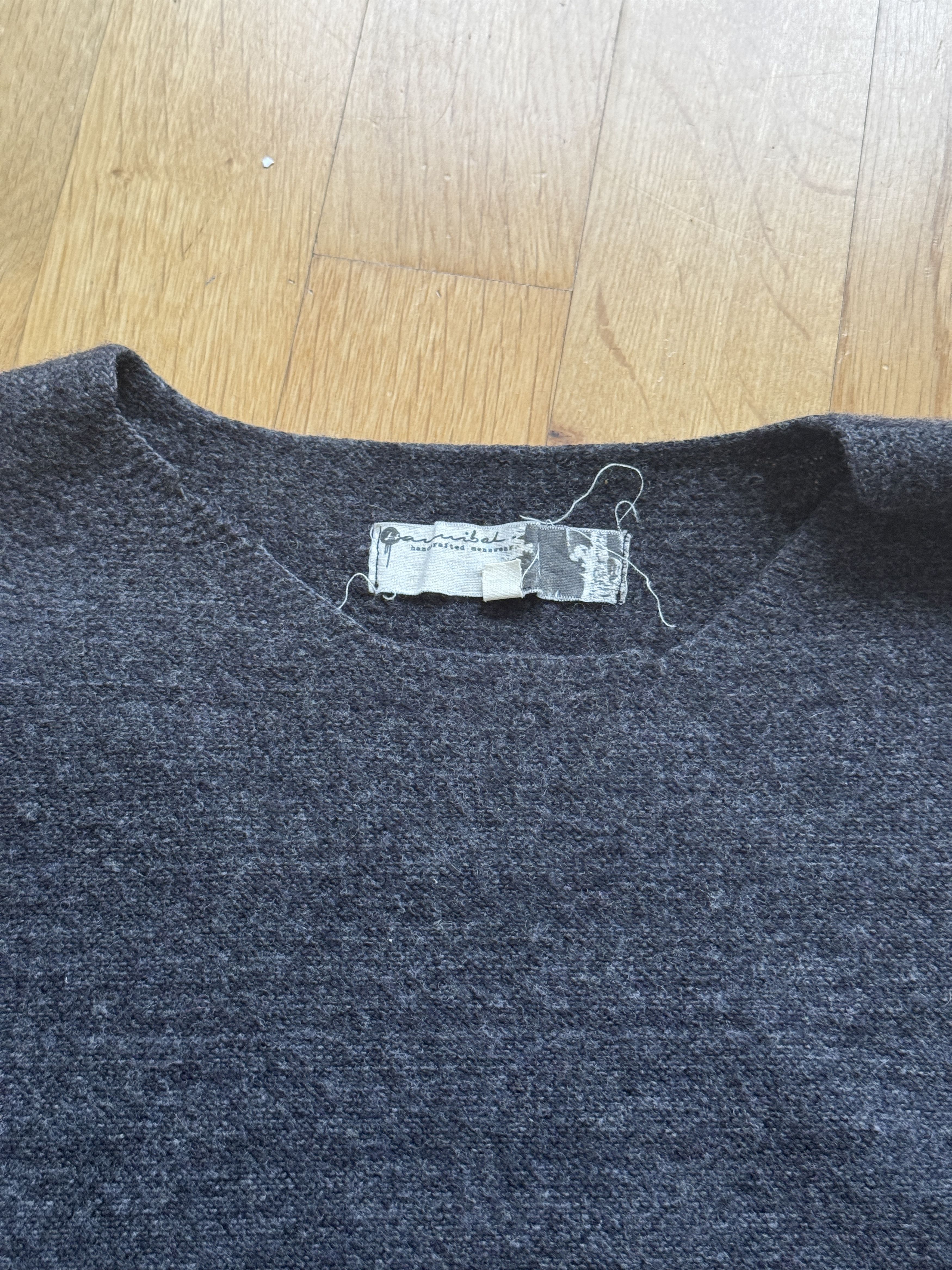 Hannibal. Hannibal. Gray Cashmere Blend Sweater Size US M / EU 48-50 / 2 - 3 Thumbnail