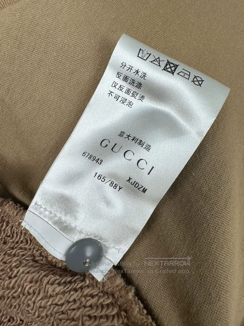 Gucci Gucci Logo retro logo long-sleeved round-neck pullover swe Size US S / EU 44-46 / 1 - 9 Thumbnail