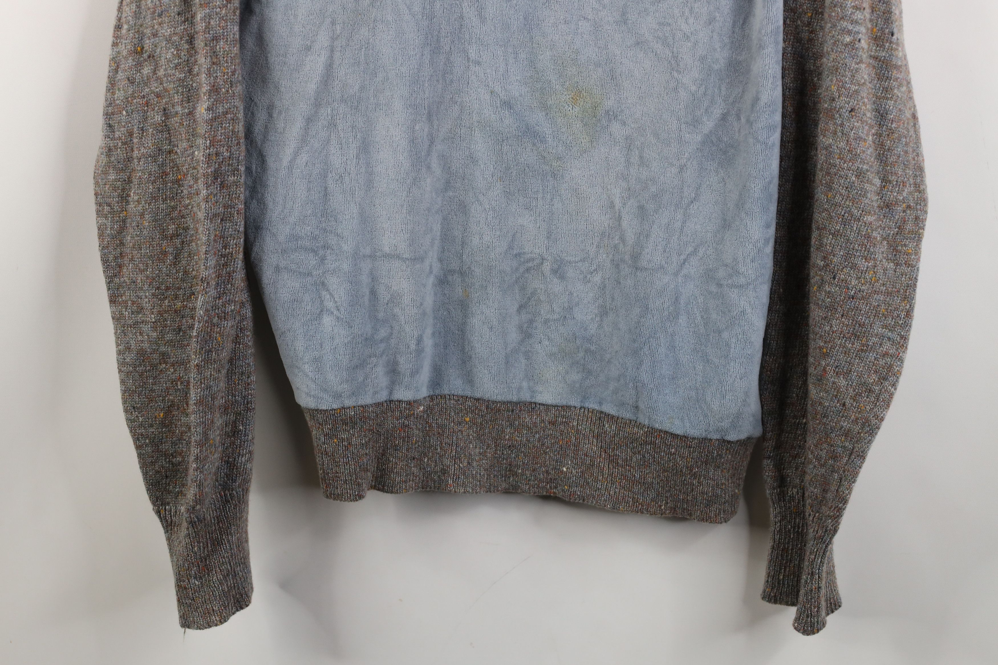 Lacoste Vintage 80s Izod Lacoste Velour Rainbow Fleck Knit Sweater Size US M / EU 48-50 / 2 - 3 Thumbnail
