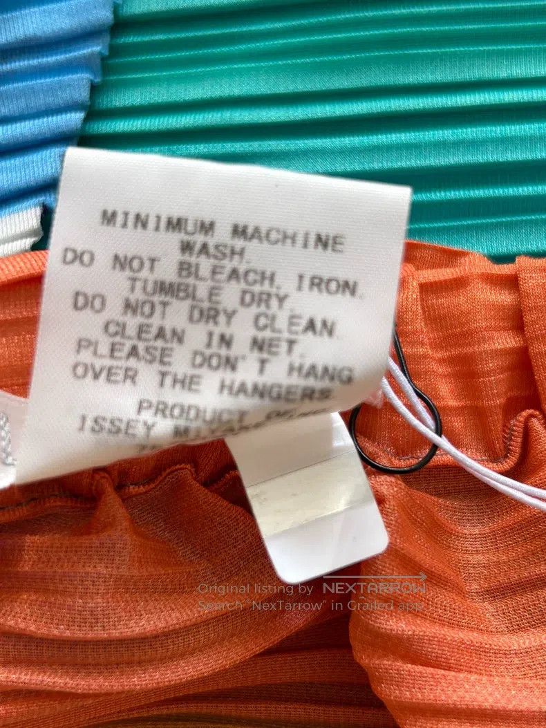 Issey Miyake Issey Miyake size:3 Color - Block Midi Skirt Size 22" - 4 Thumbnail