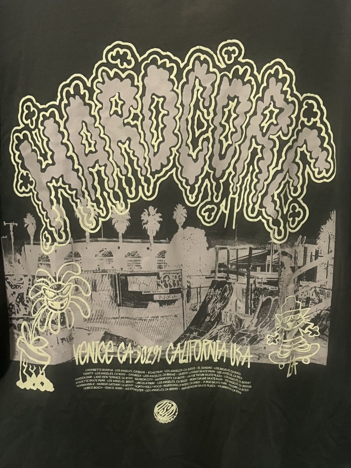 H&M H&M Hardcore Venice California Oversized Graphic Tee Size US XL / EU 56 / 4 - 3 Thumbnail