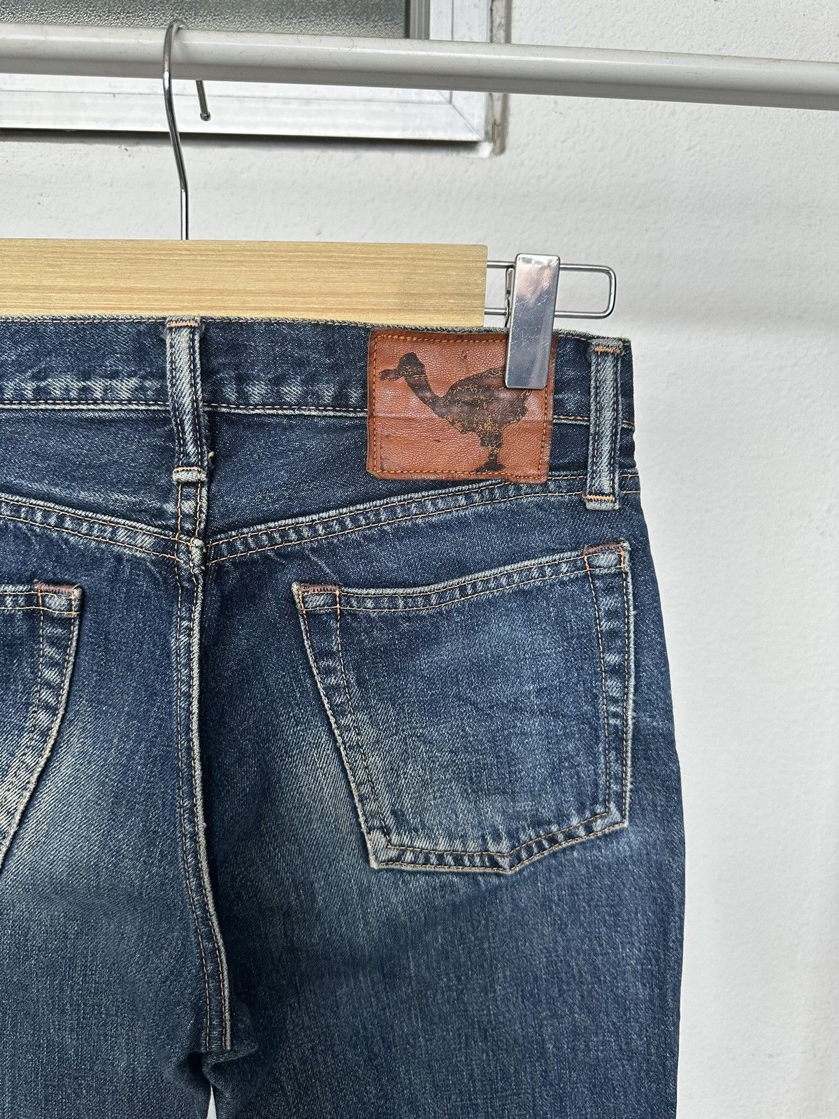 Kapital Early 00's Kapital flared raw denim jeans Size US 28 / EU 44 - 12 Thumbnail